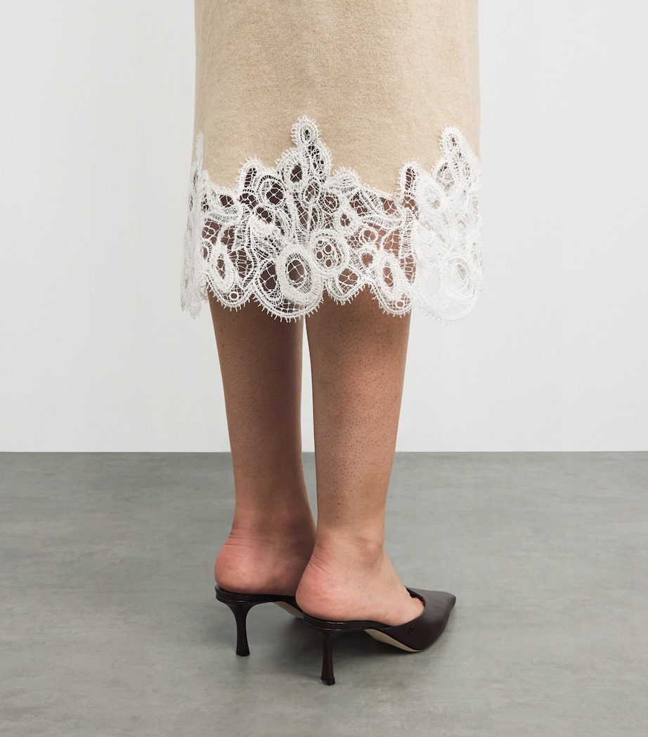 Wool-Silk-Cashmere Midi Dress 0158 CORDA Image 4