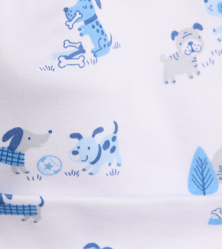 Puppy Park Fun Print Hat K400BLUE Image 2