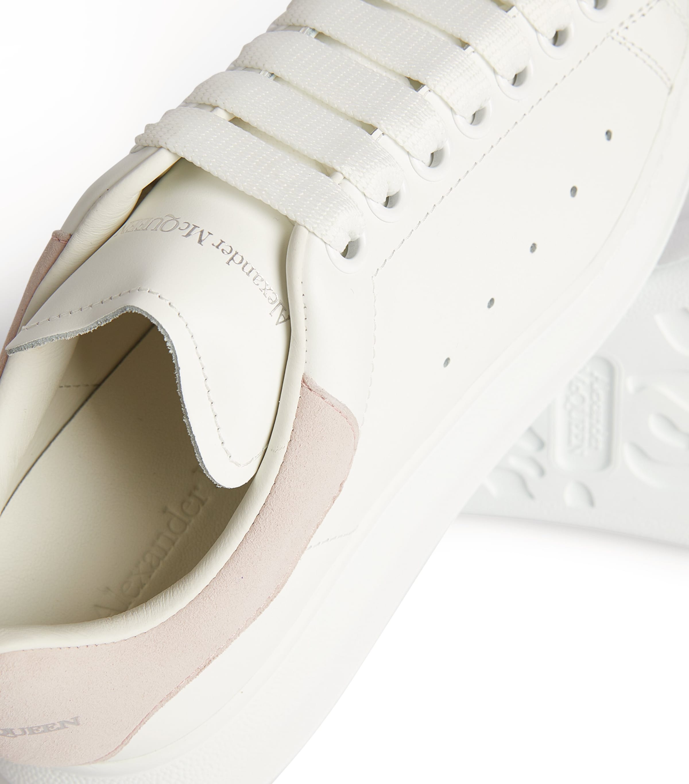 Alexander McQueen Leather Oversized Sneakers Harrods UK