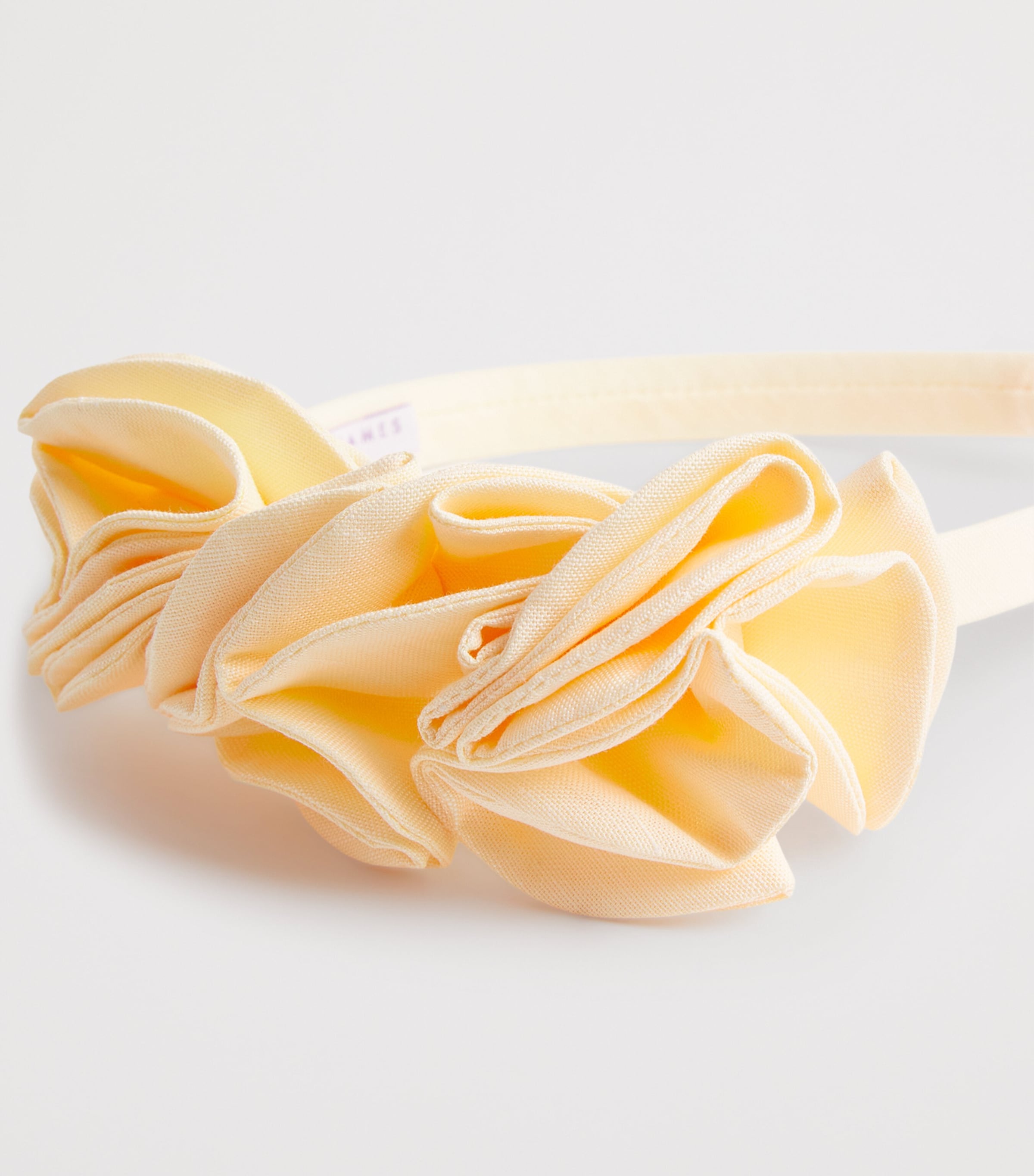 Sweet Pea Floral Headband 601SUNSHINE YELLOW Image 3