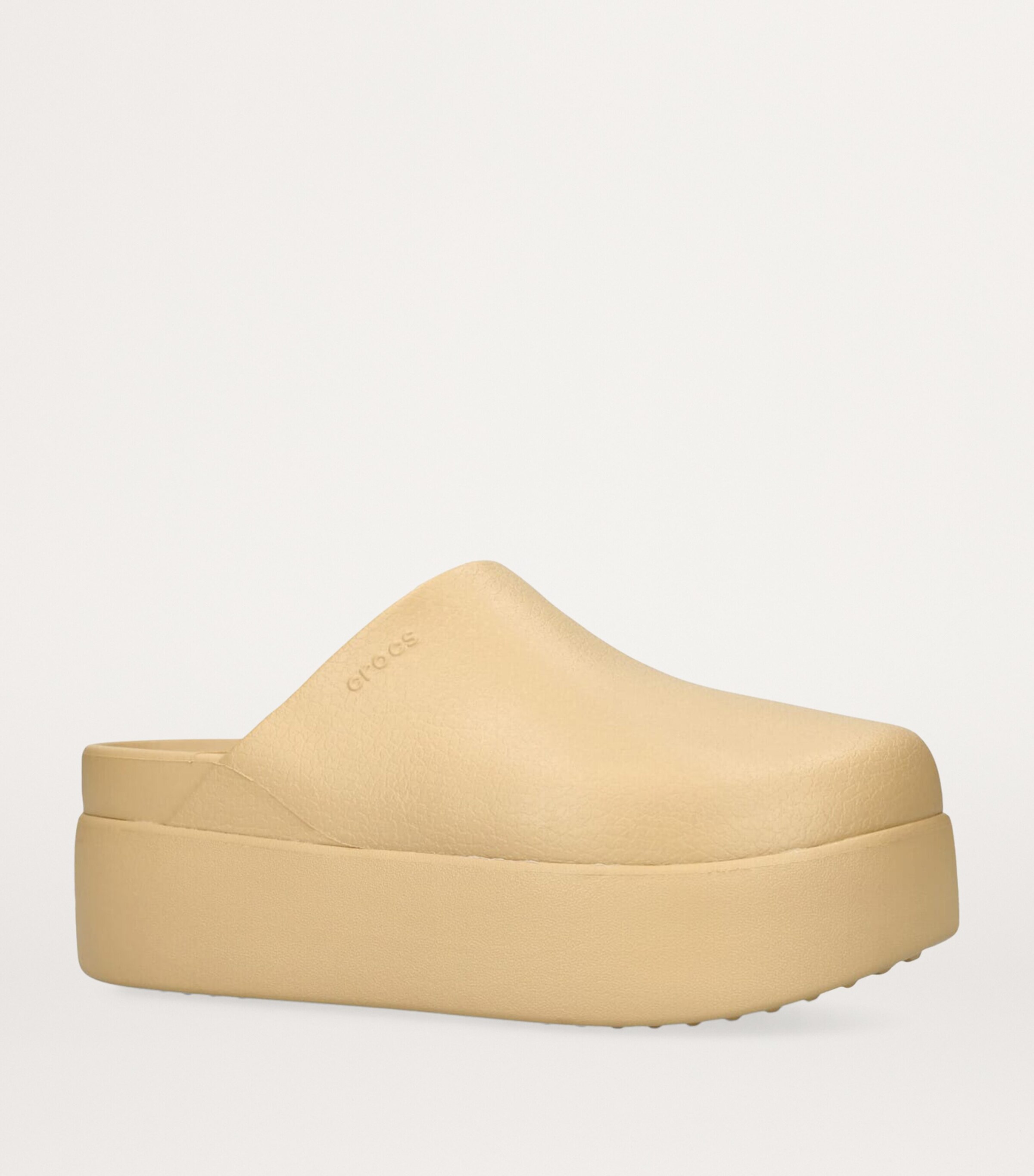 Crocs Platform Dylan Clogs Beige Image 3