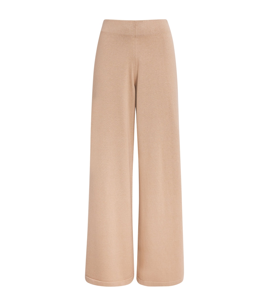 Falke Womens Silk-Cotton Leggings Camel Image 1