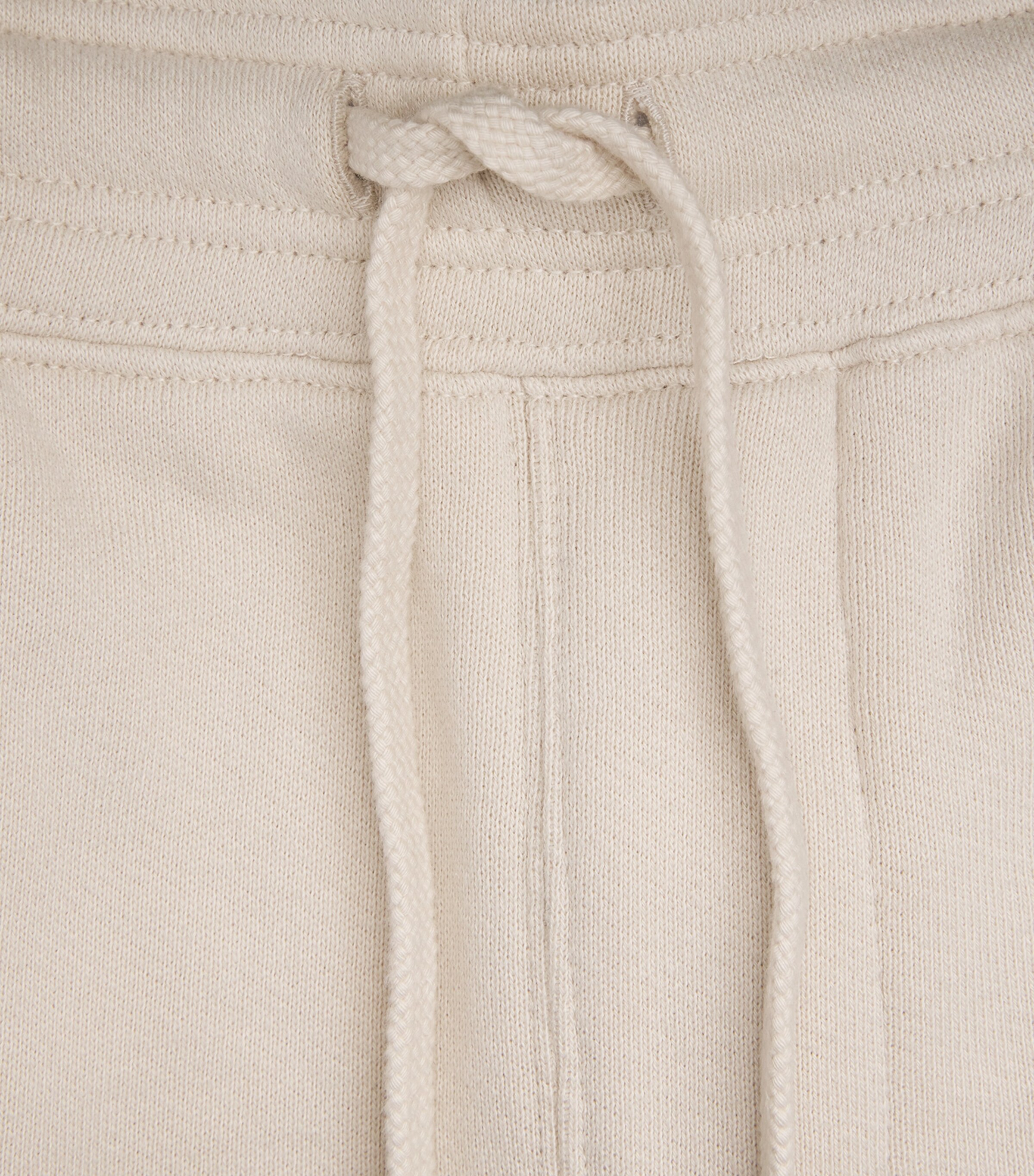PAIGE Mens Cotton Ruiz Sweatshorts Washed Vanilla Bean Image 6