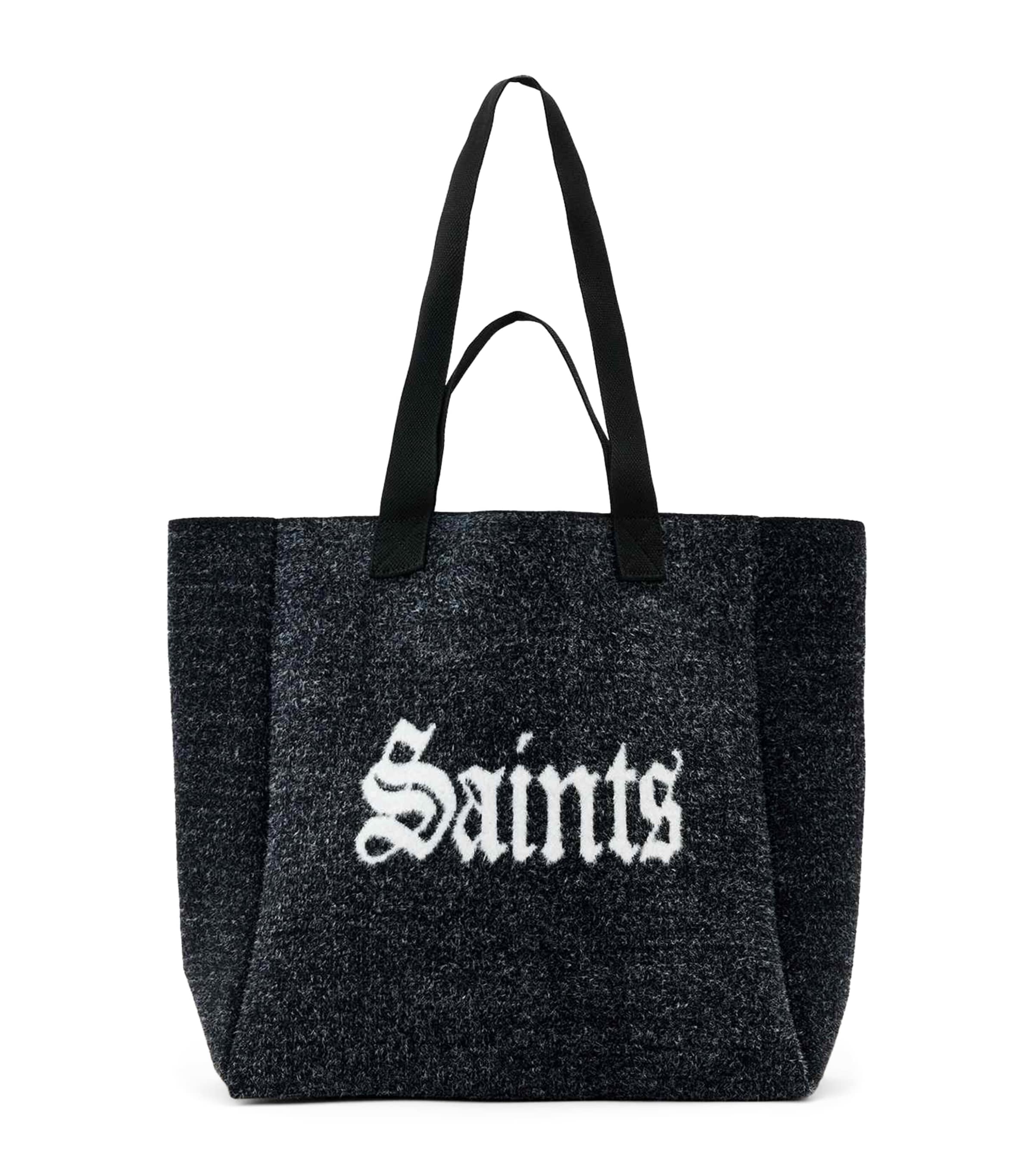 Allsaints Saints And Sinners Izzy Tote Bag In Black