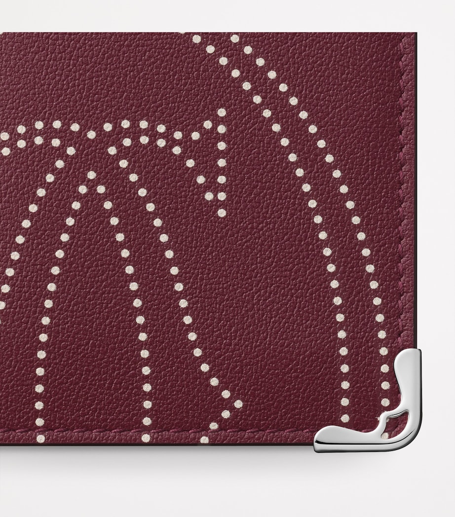 Leather Must de Cartier Card Holder BORDEAUX Image 5