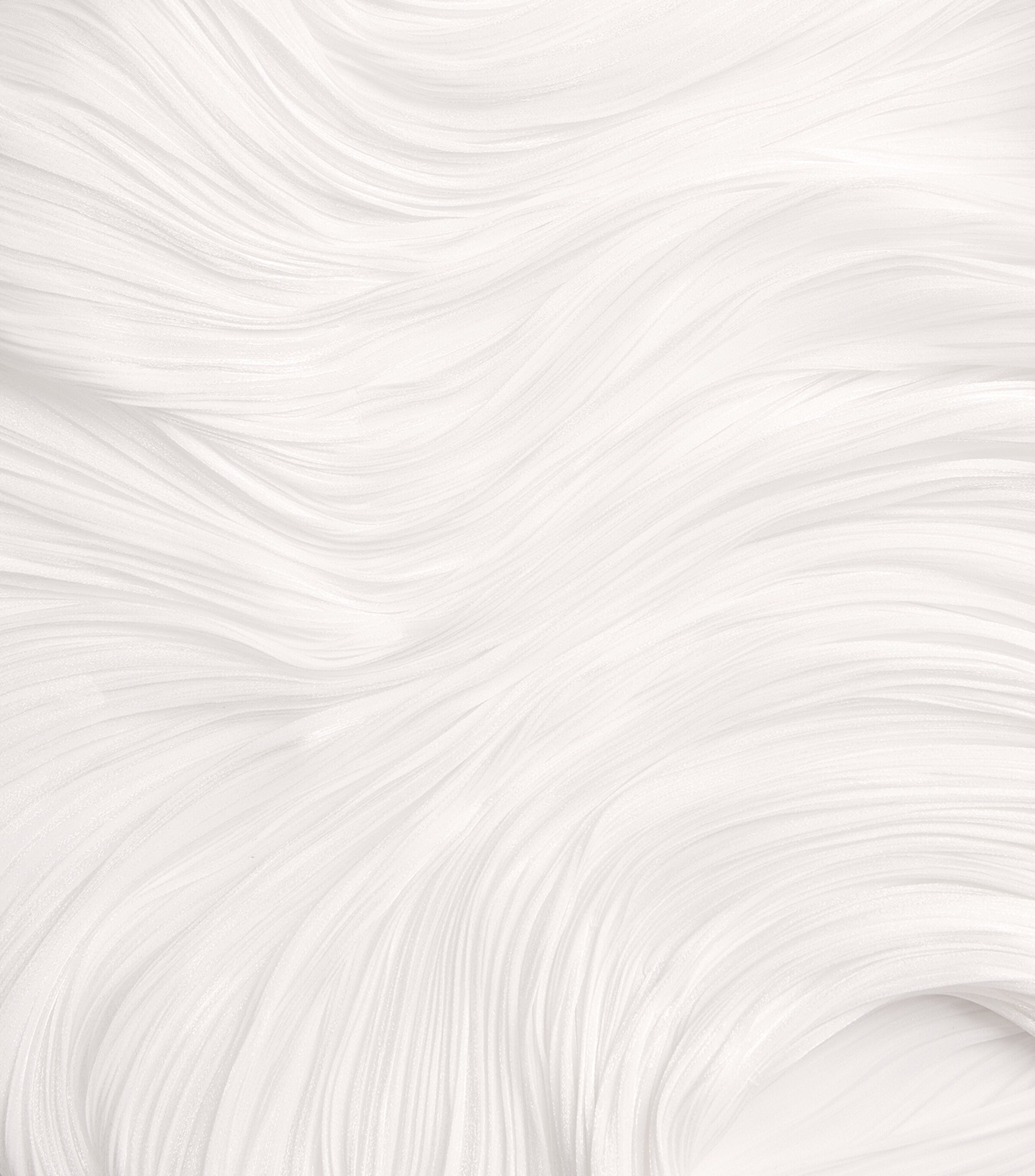 Pleated High-Neck Gown OFF-WHITE Image 5