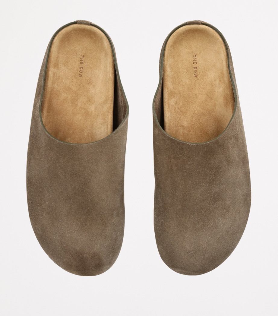 Hugo Suede Slides TAUPE Image 4