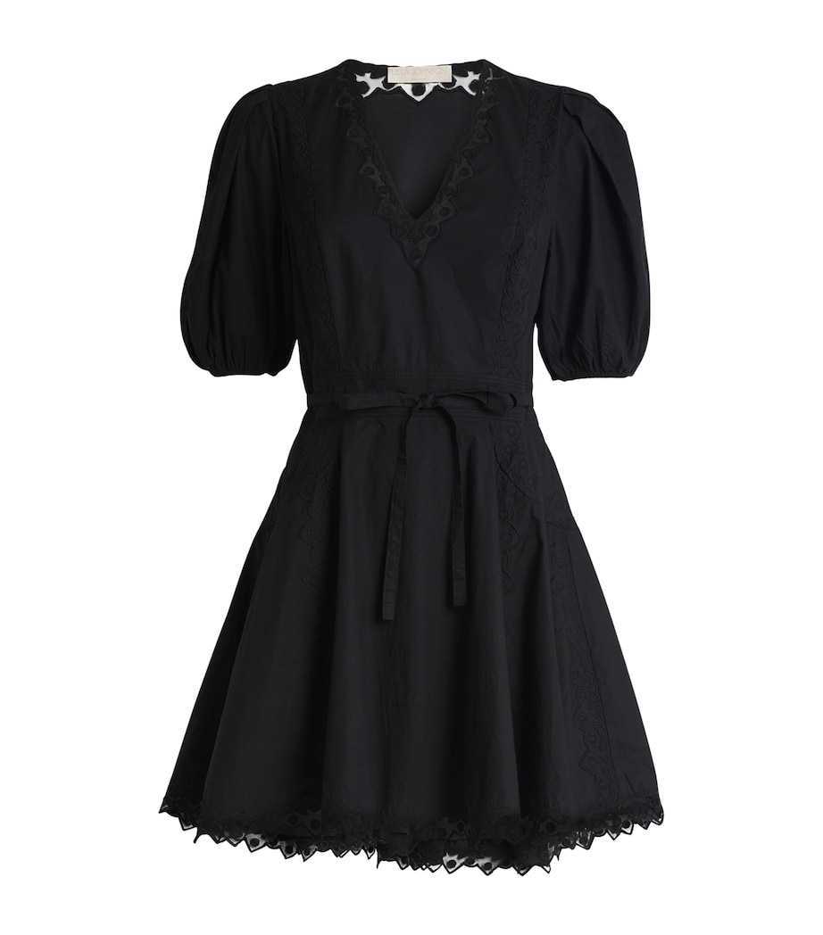 Cotton Camila Mini Dress NOIR Image 1