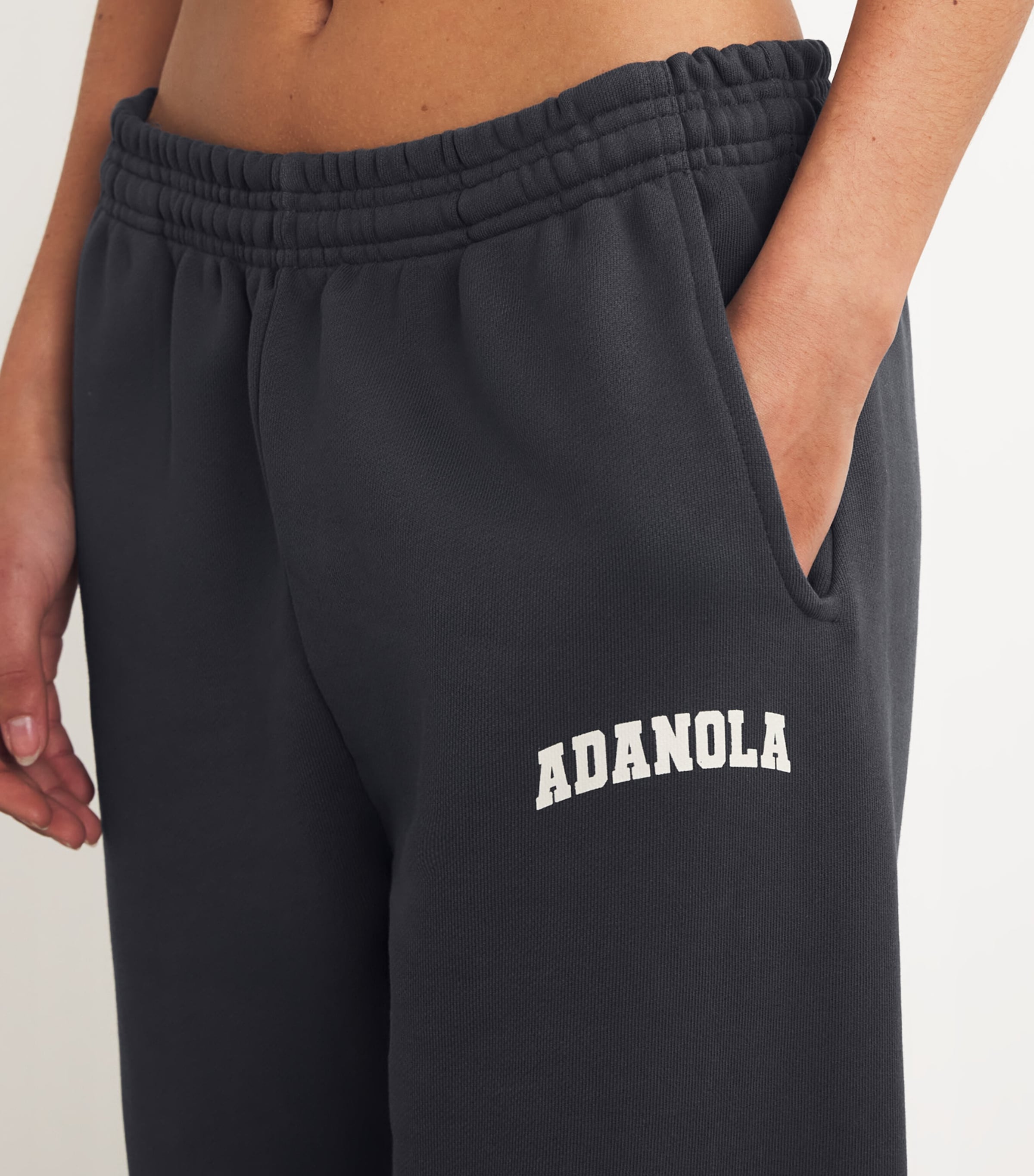 Adanola Organic Cotton Varsity Sweatpants | Harrods US