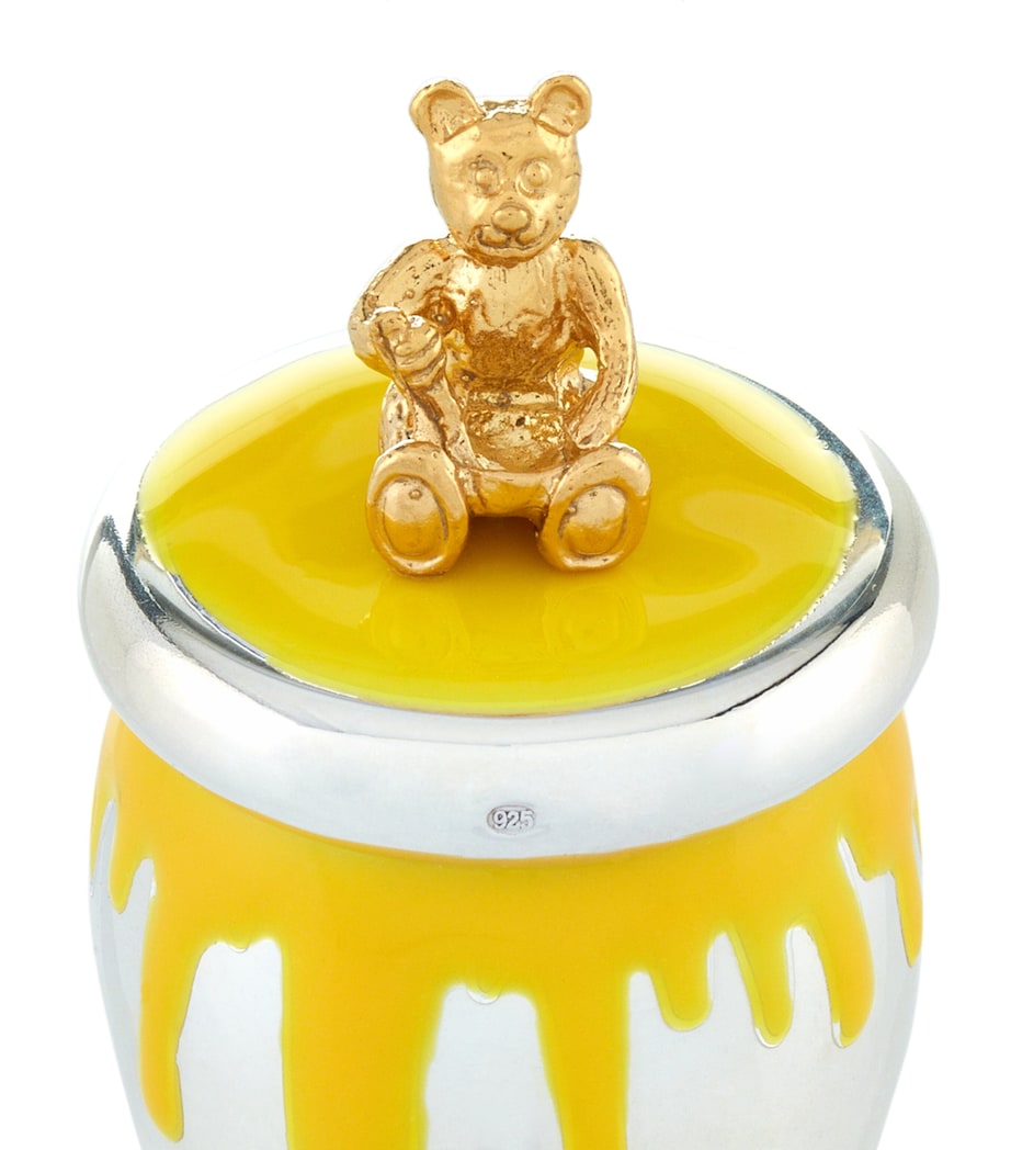 Sterling Silver Runny Honey Keepsake Box SILVER Image 3