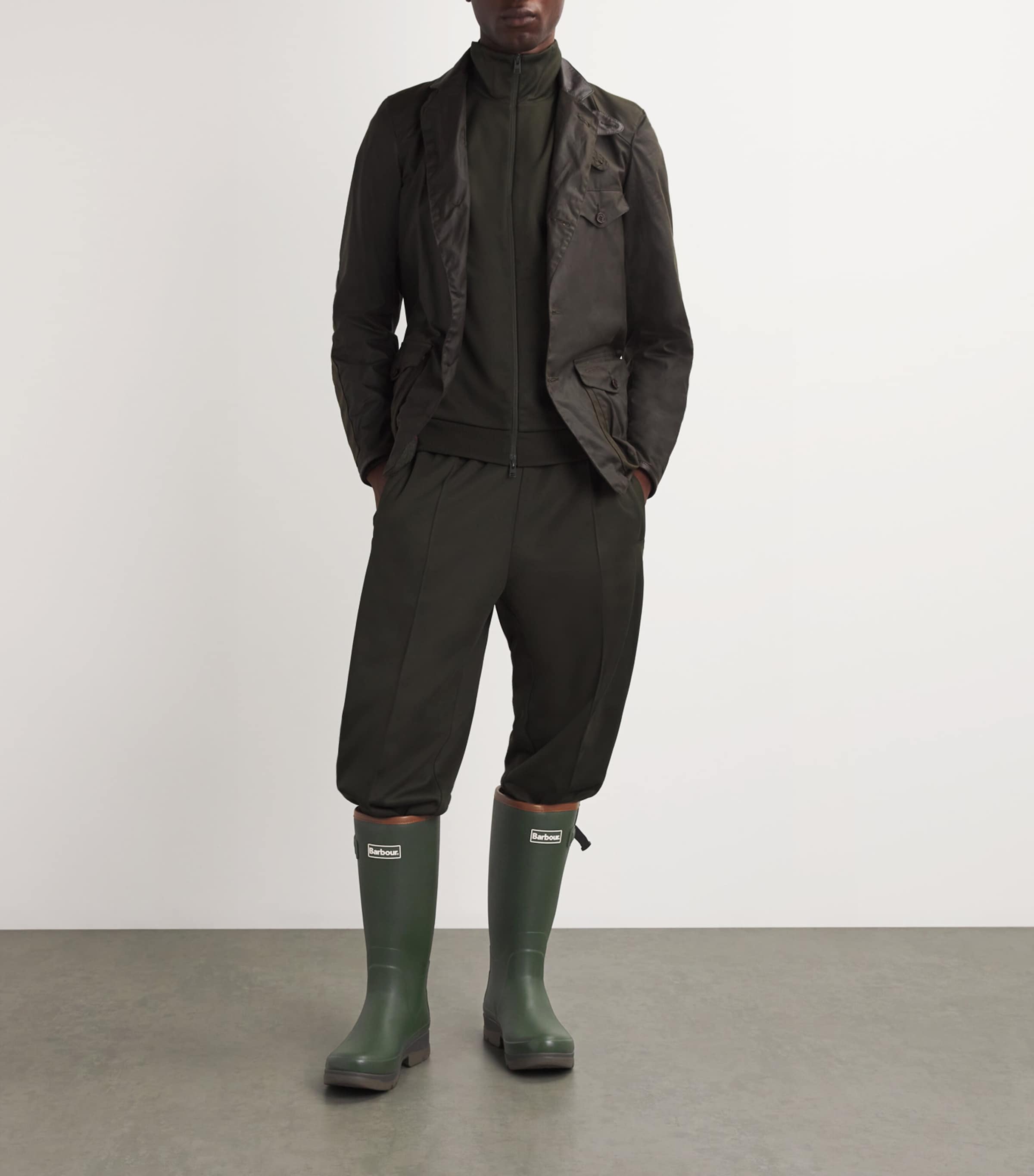 Barbour Tempest Wellington Boots Harrods UK