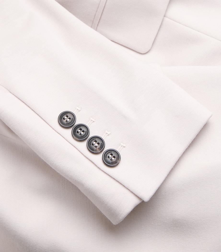 Stretch-Cotton Layered Blazer SABBIA Image 5