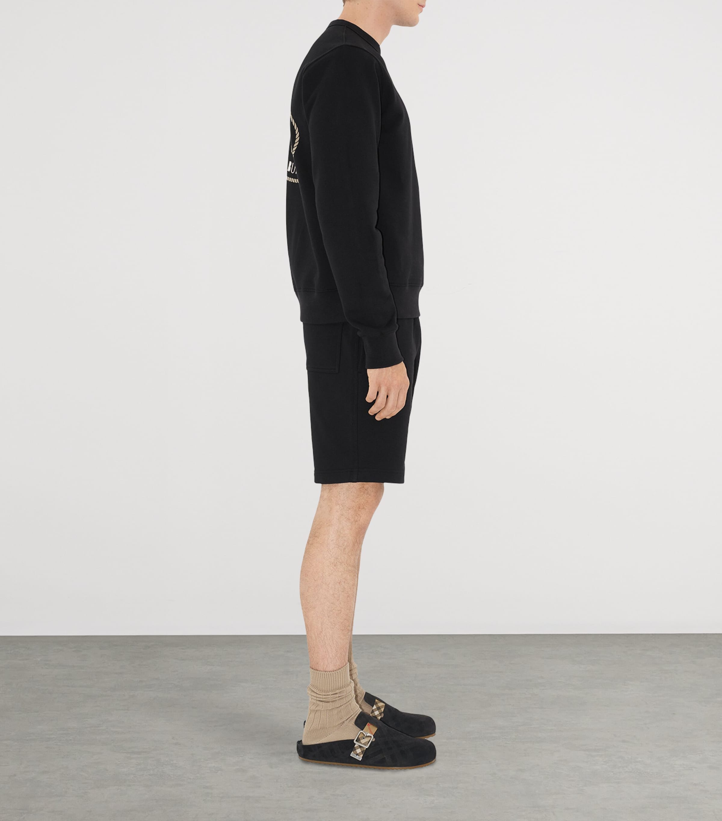 EKD-Print Sweatshirt BLACK Image 3