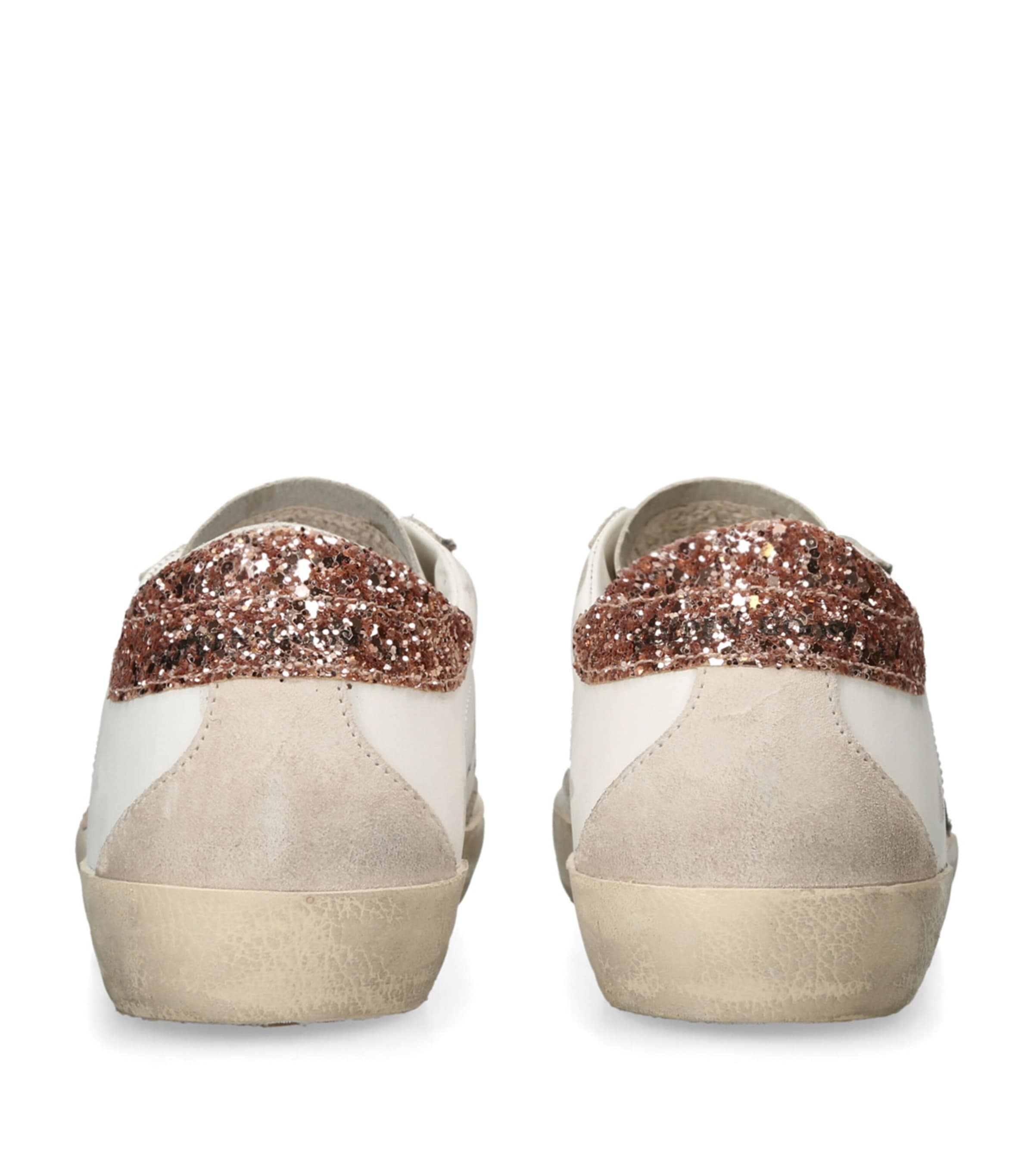 Golden Goose Leather Super-Star Sneakers White/oth Image 4