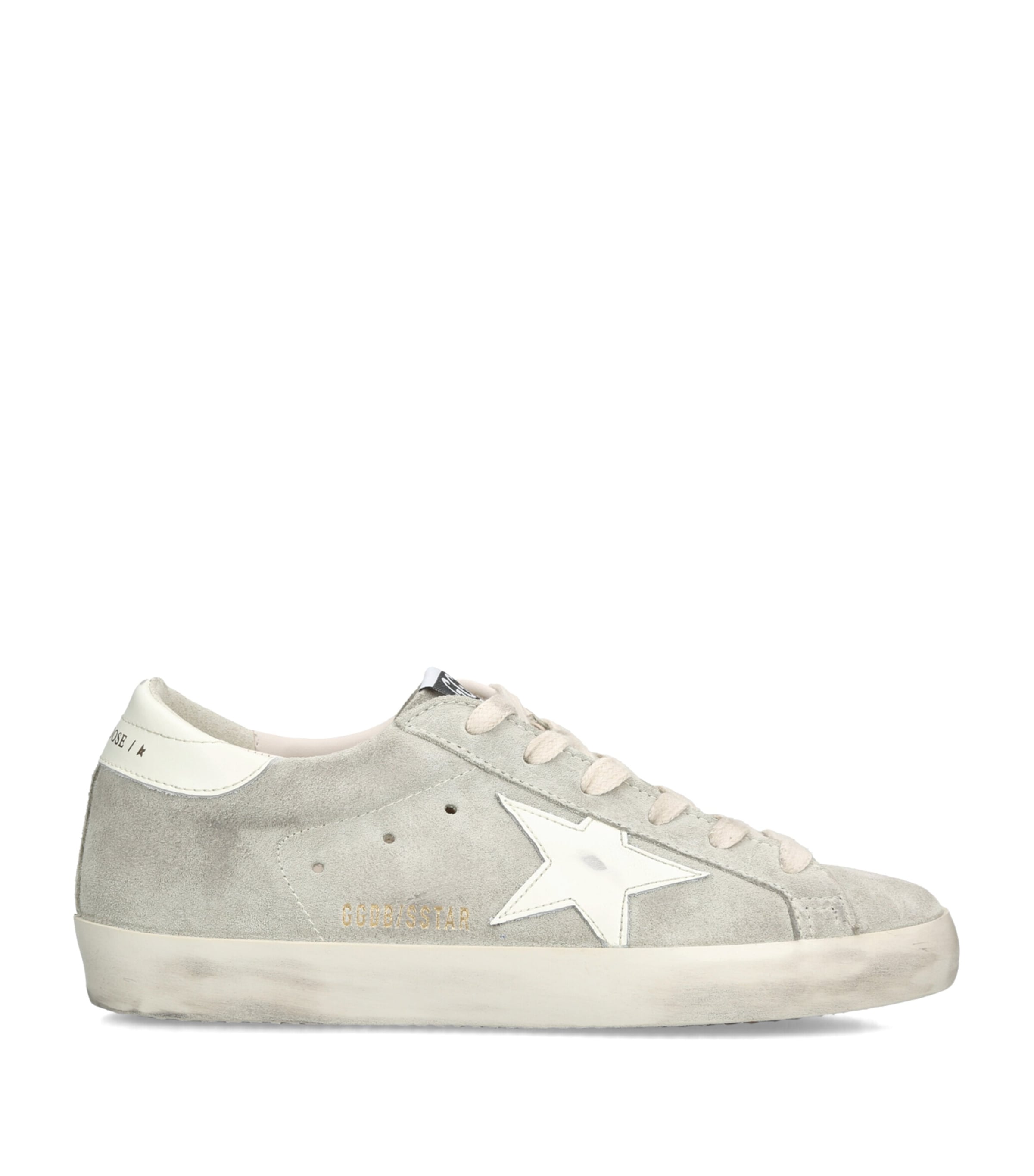 Golden Goose Suede Super Star Sneakers Grey/light Image 1