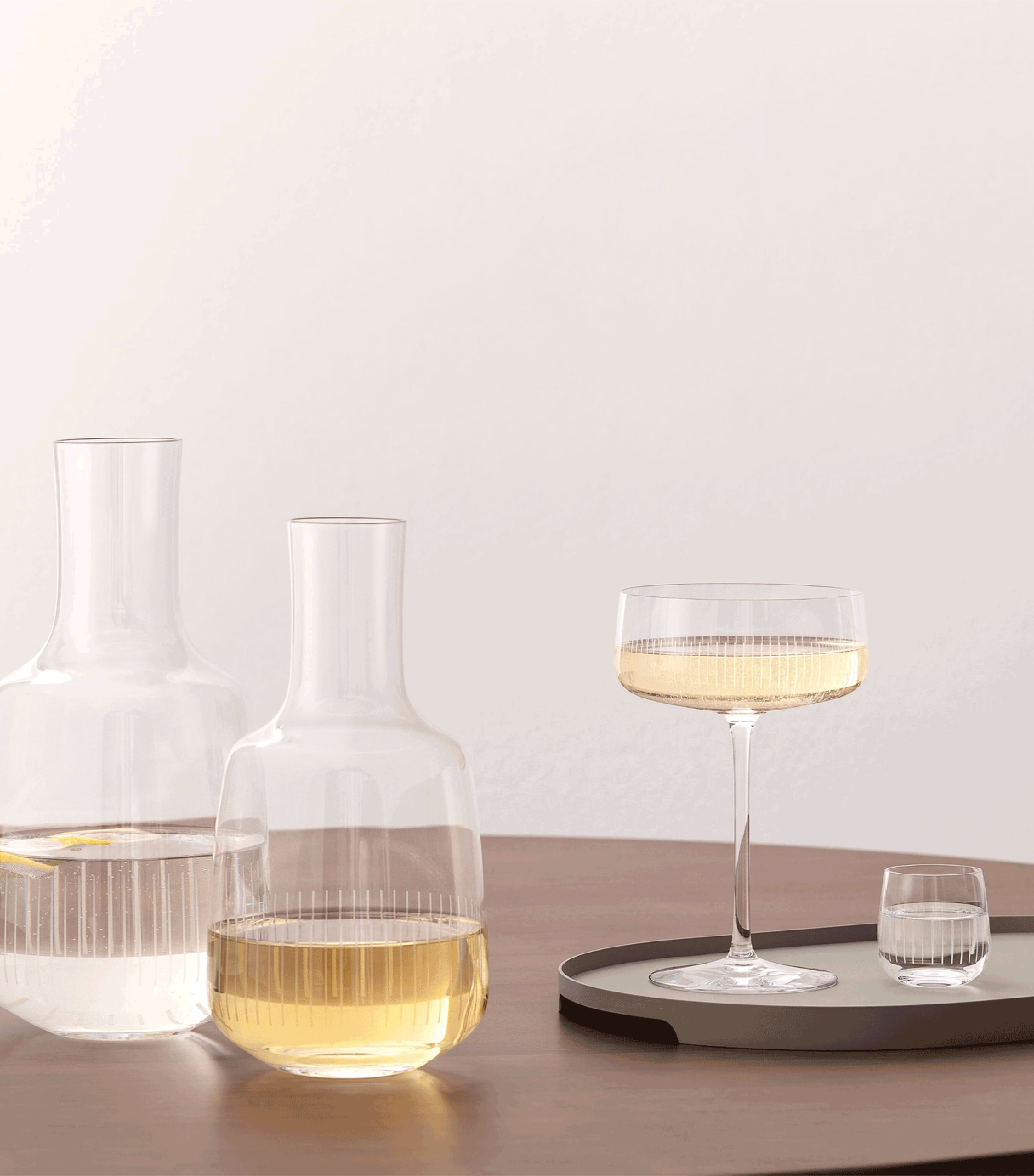 Villeroy & Boch Crystal Afina Shot Glasses (Set of 4) Clear Image 3