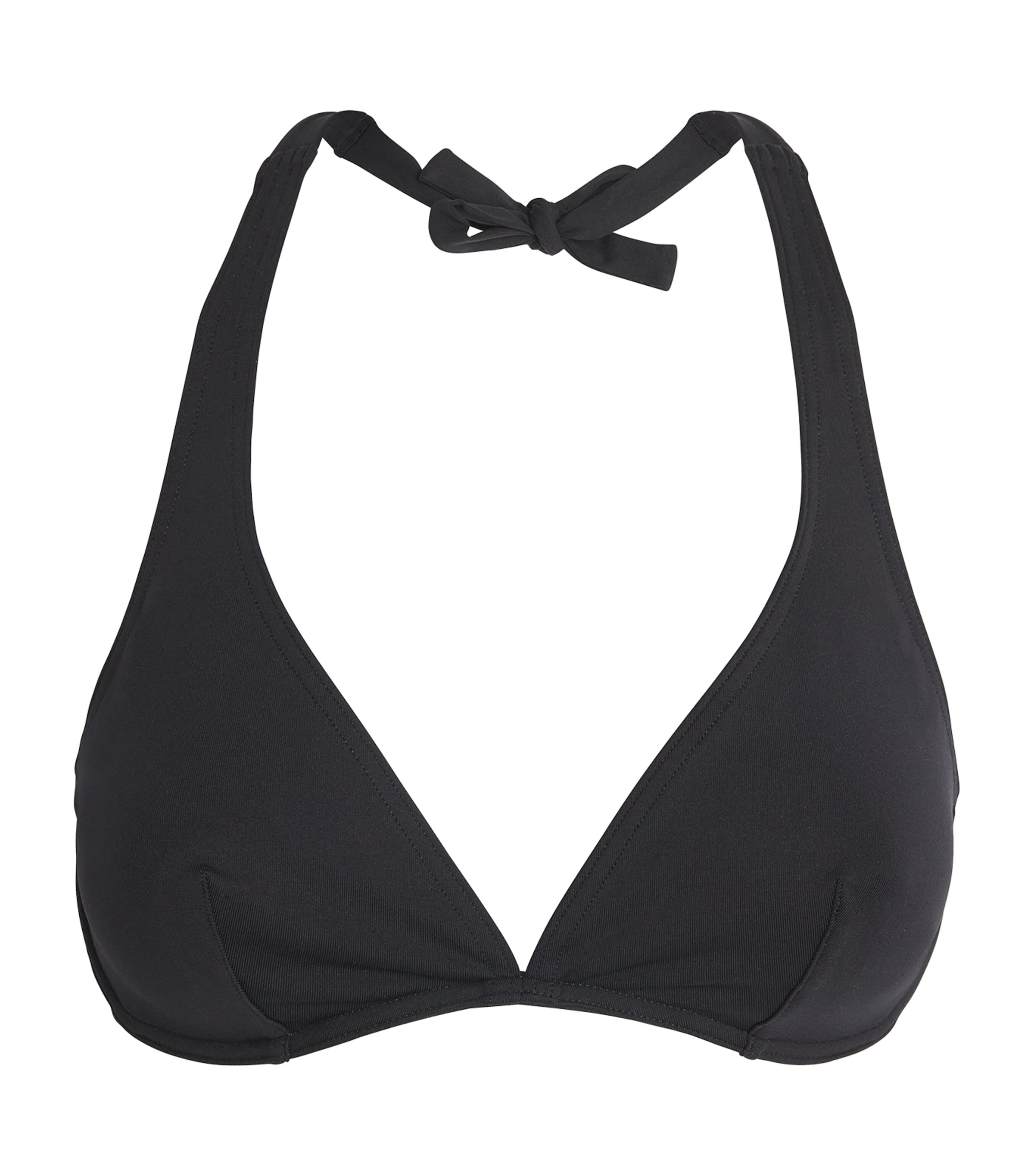 Initiale Underwired Halterneck Bikini Top NOIR N Image 1