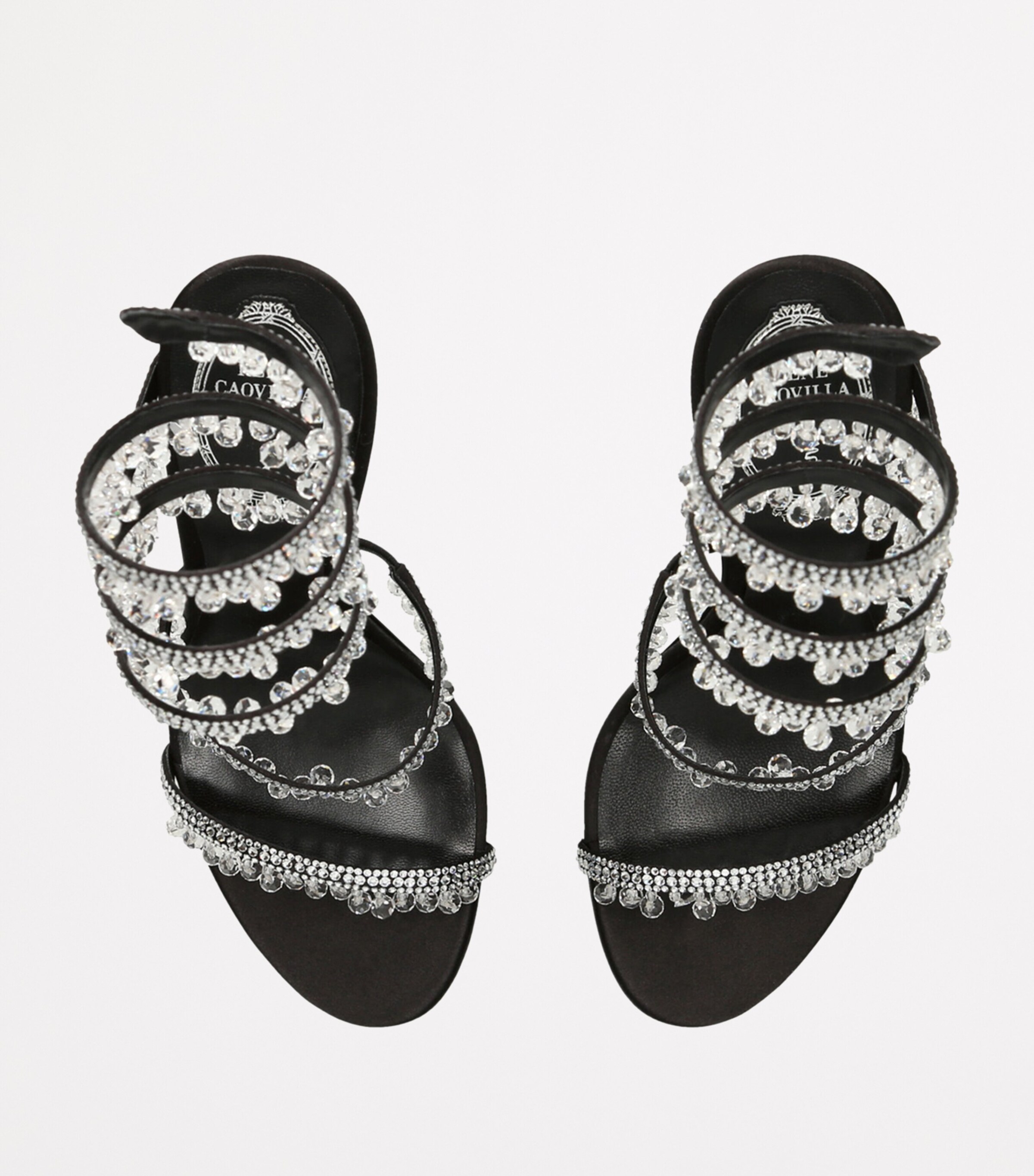Chandelier Heeled Sandals 105 BLK/OTHER Image 4