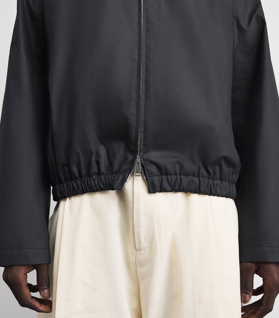 Studio Nicholson Mens Lyons Bomber Jacket Black Image 3