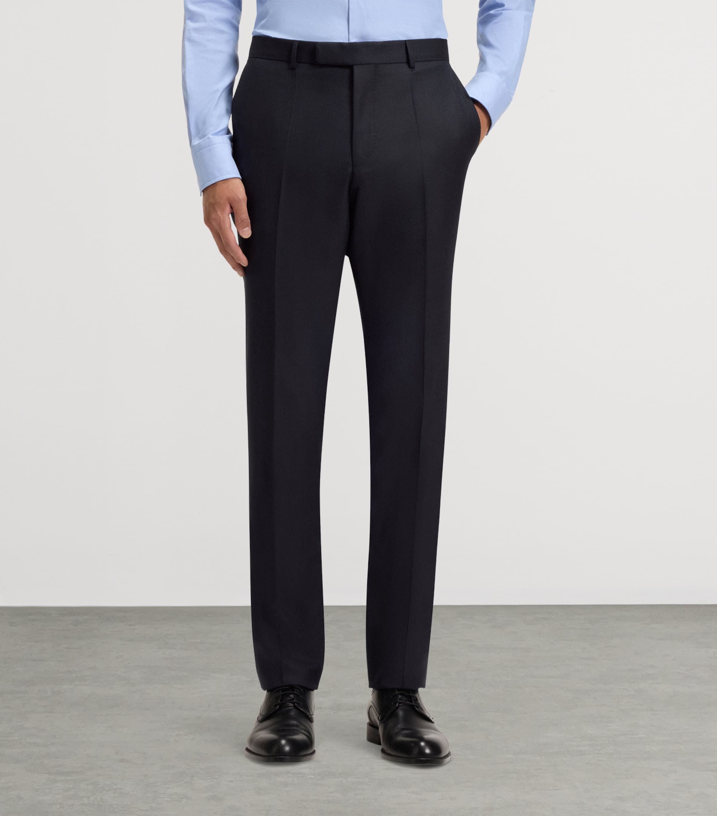 Virgin Wool-Silk 2-Piece Suit 404 Image 7