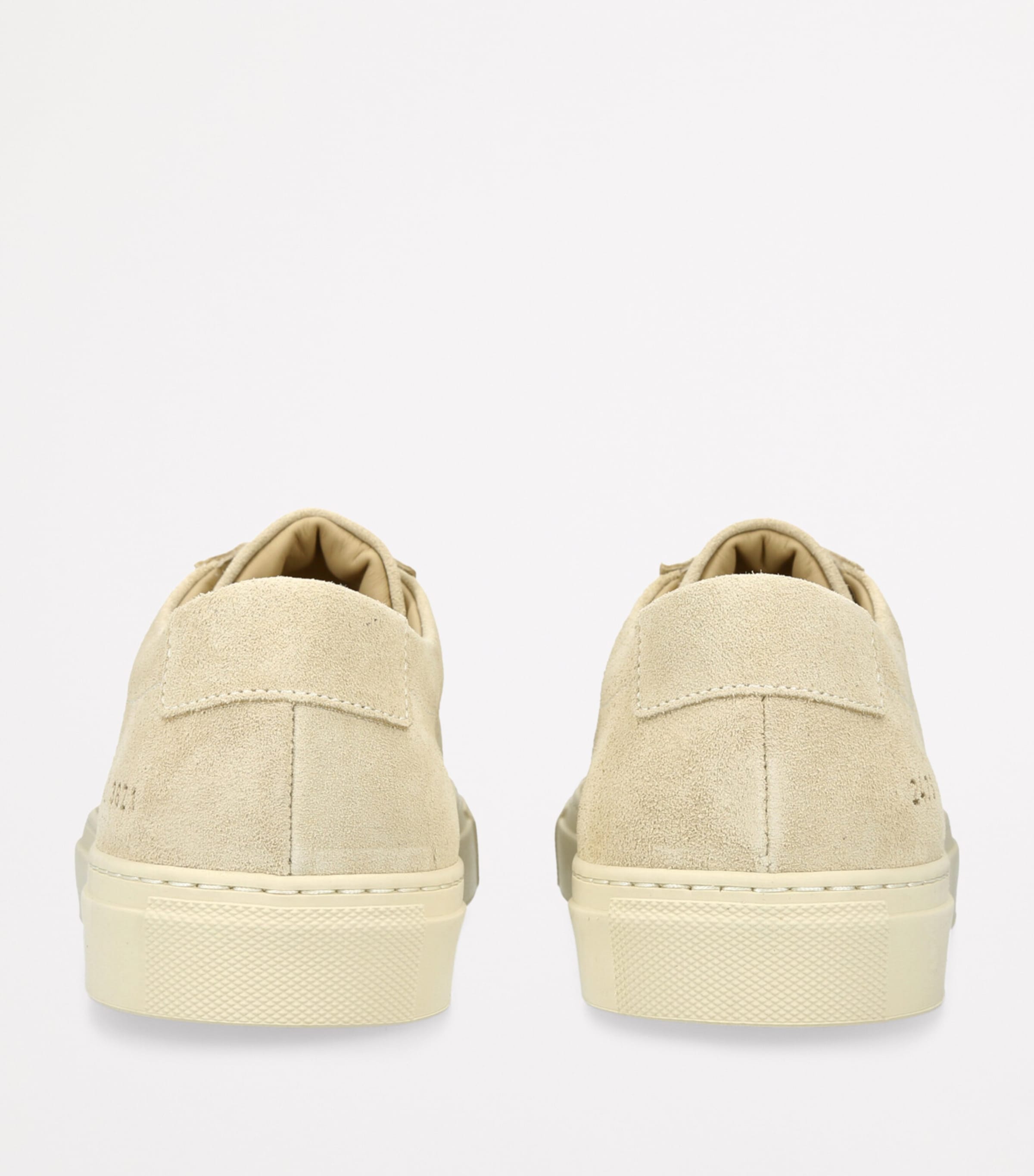 Common Projects Suede Achilles 2.0 Sneakers Cream Image 2