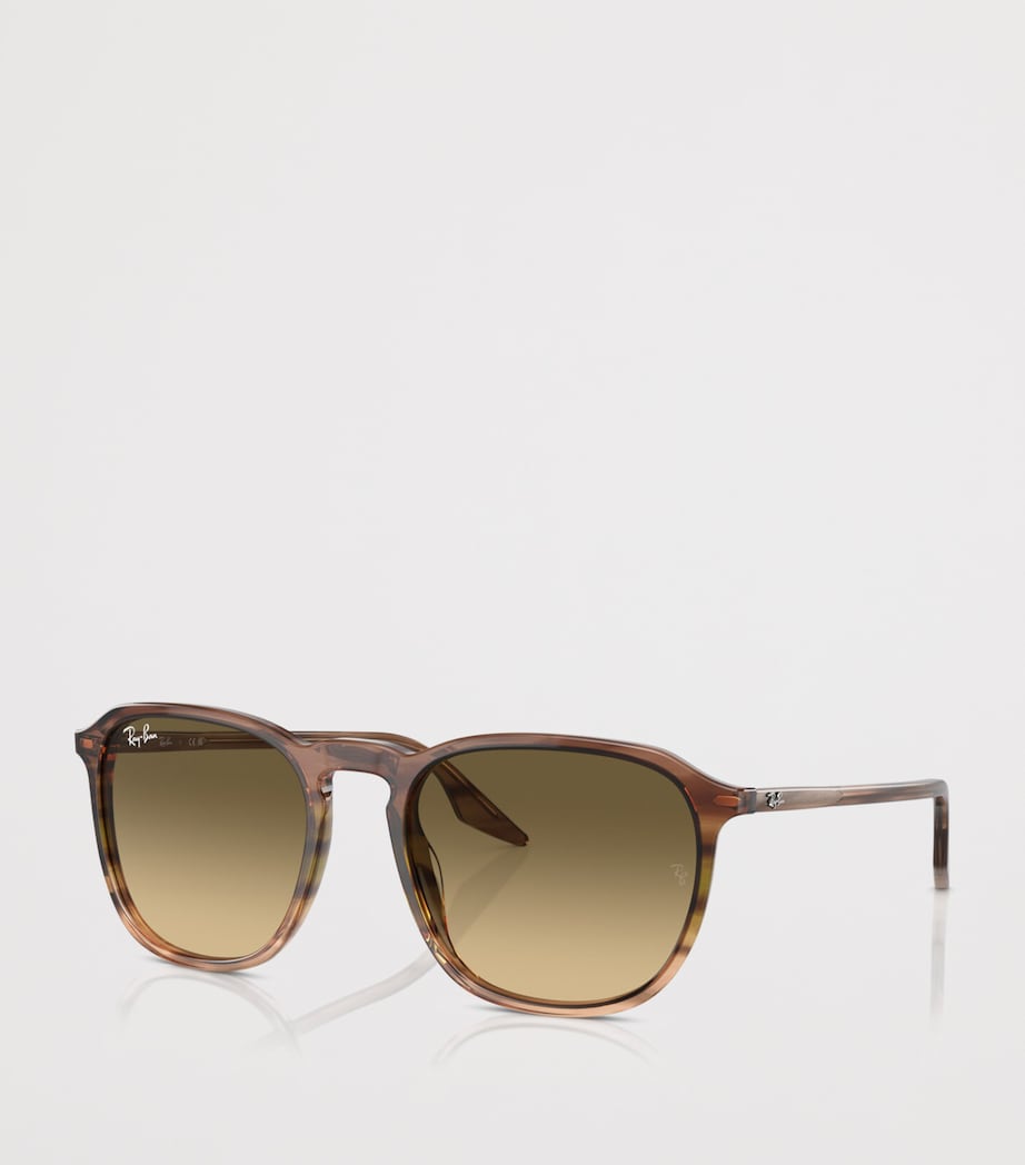 Ray-Ban Acetate Square Sunglasses Brown Image 2