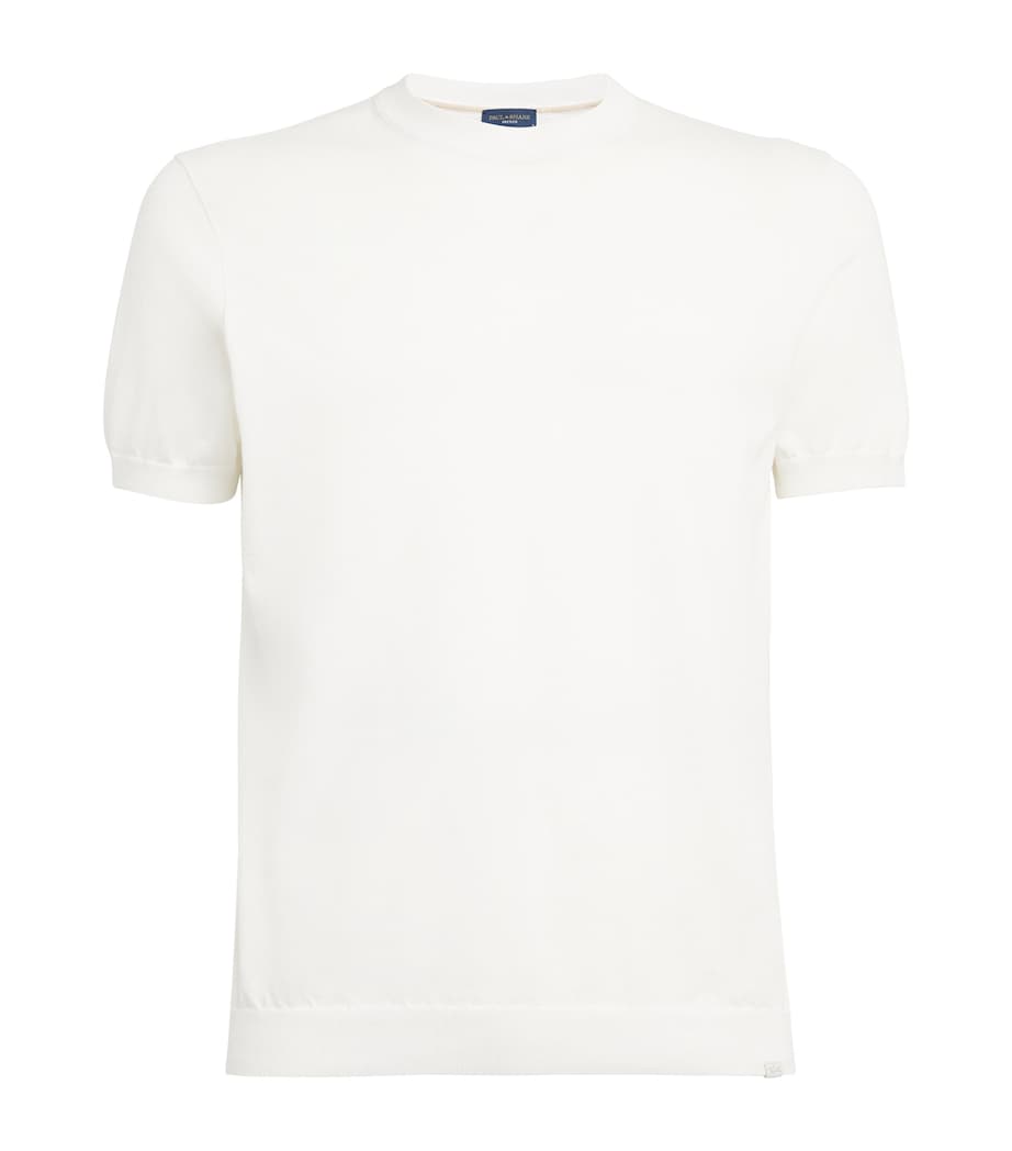 Cotton Fresco T-Shirt 010WHITE Image 1