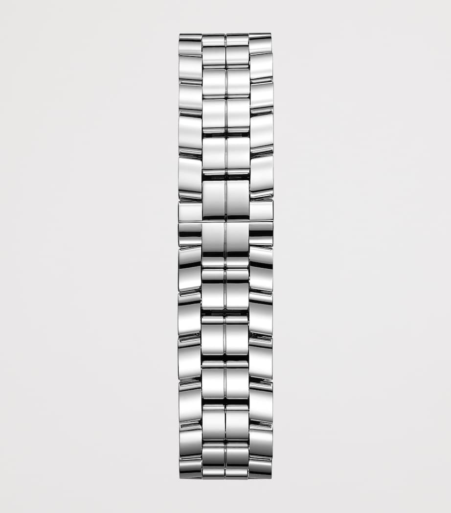 Stainless Steel and Diamond Happy Sport Watch 30mm STAINLESS STEEL Image 3