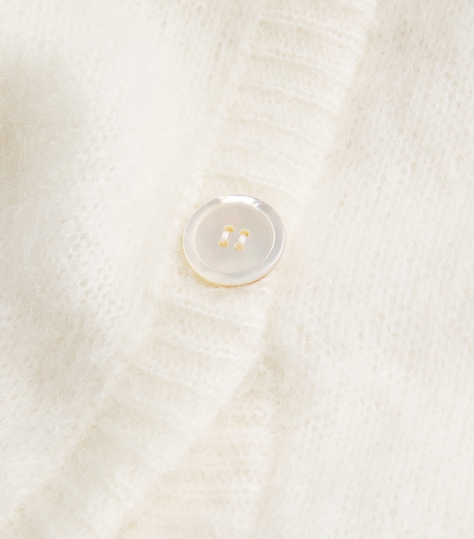 Mohair-Blend Midi Skirt 9001 WHITE Image 5