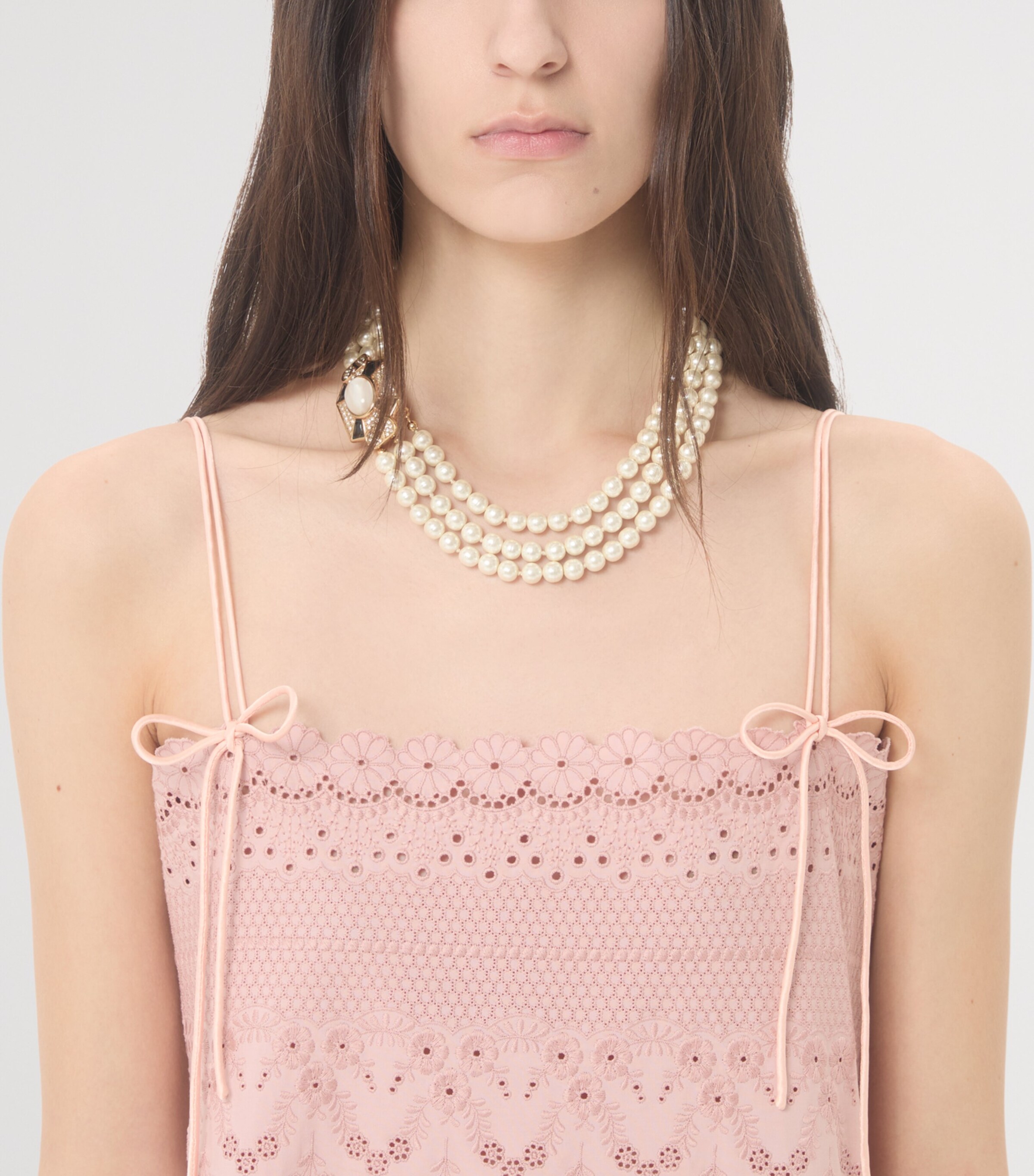 Valentino Womens Cotton Midi Dress Image 7
