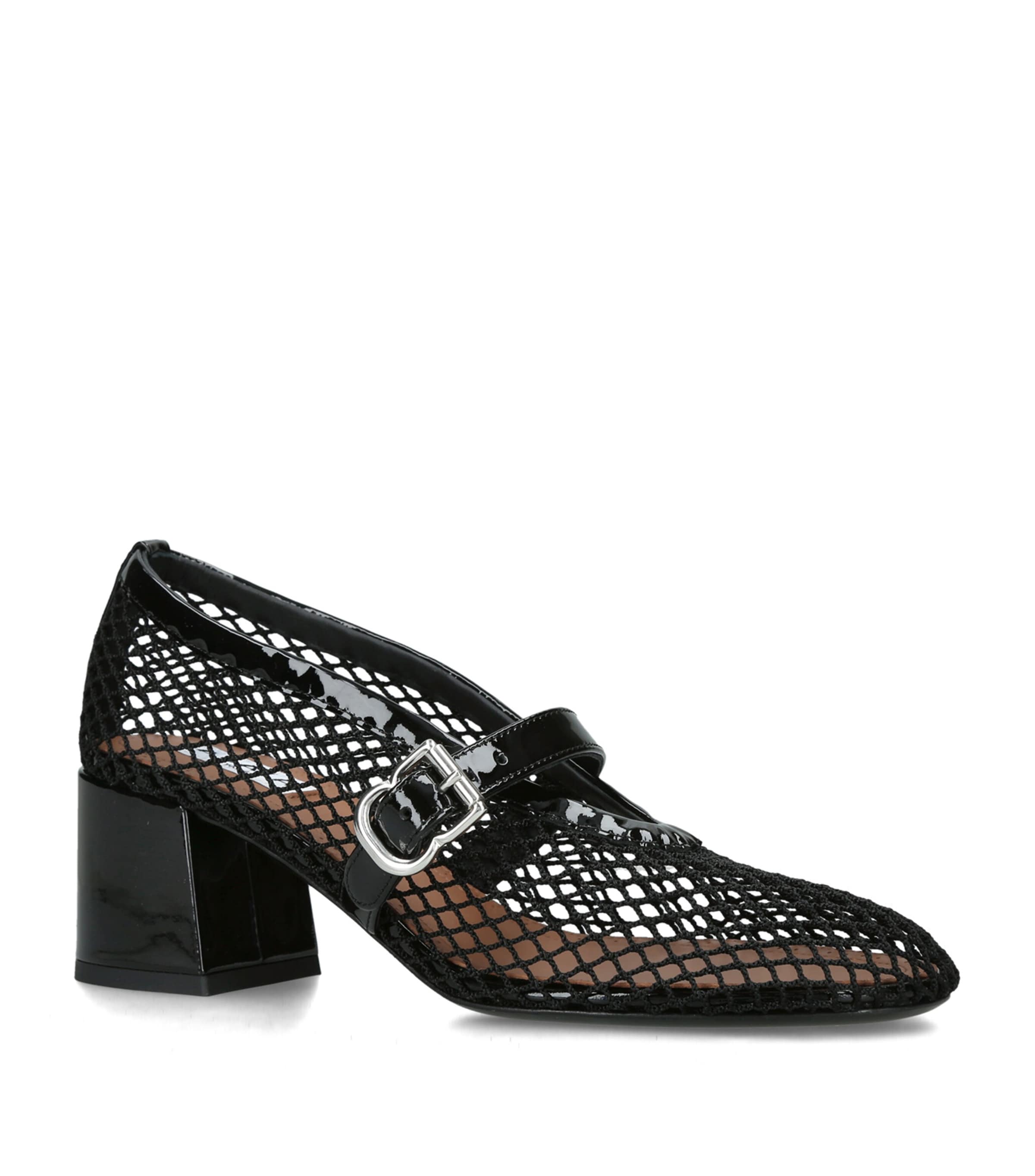 Alaïa Fishnet Pumps 55 Black Image 2
