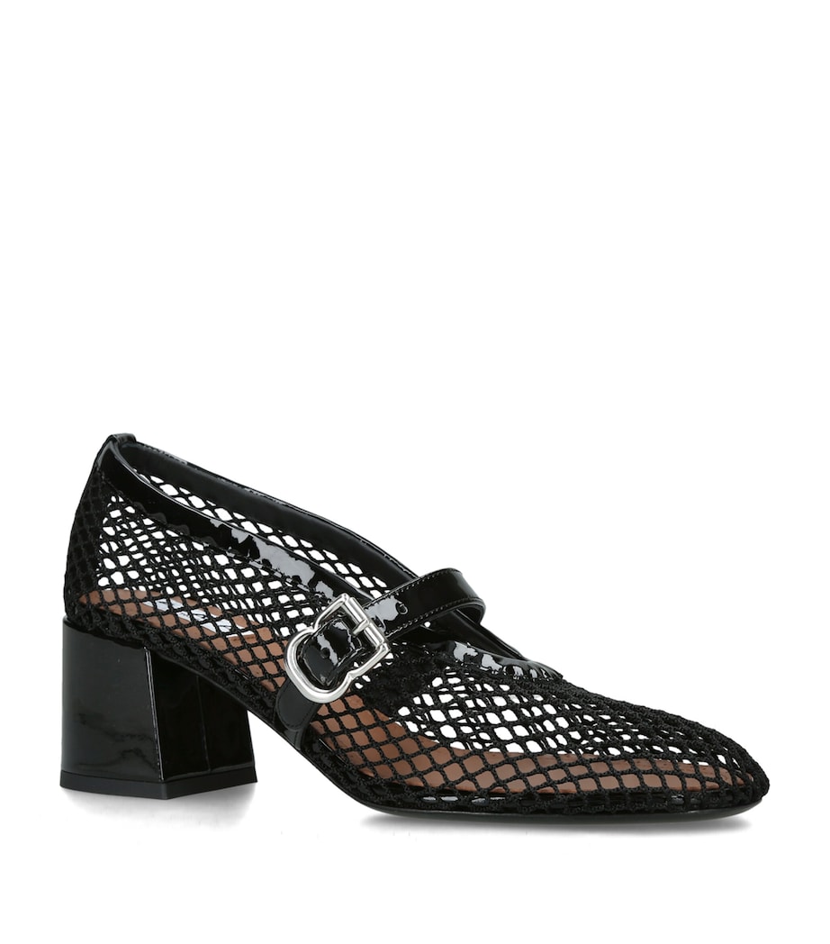Alaïa Fishnet Pumps 55 Black Image 2