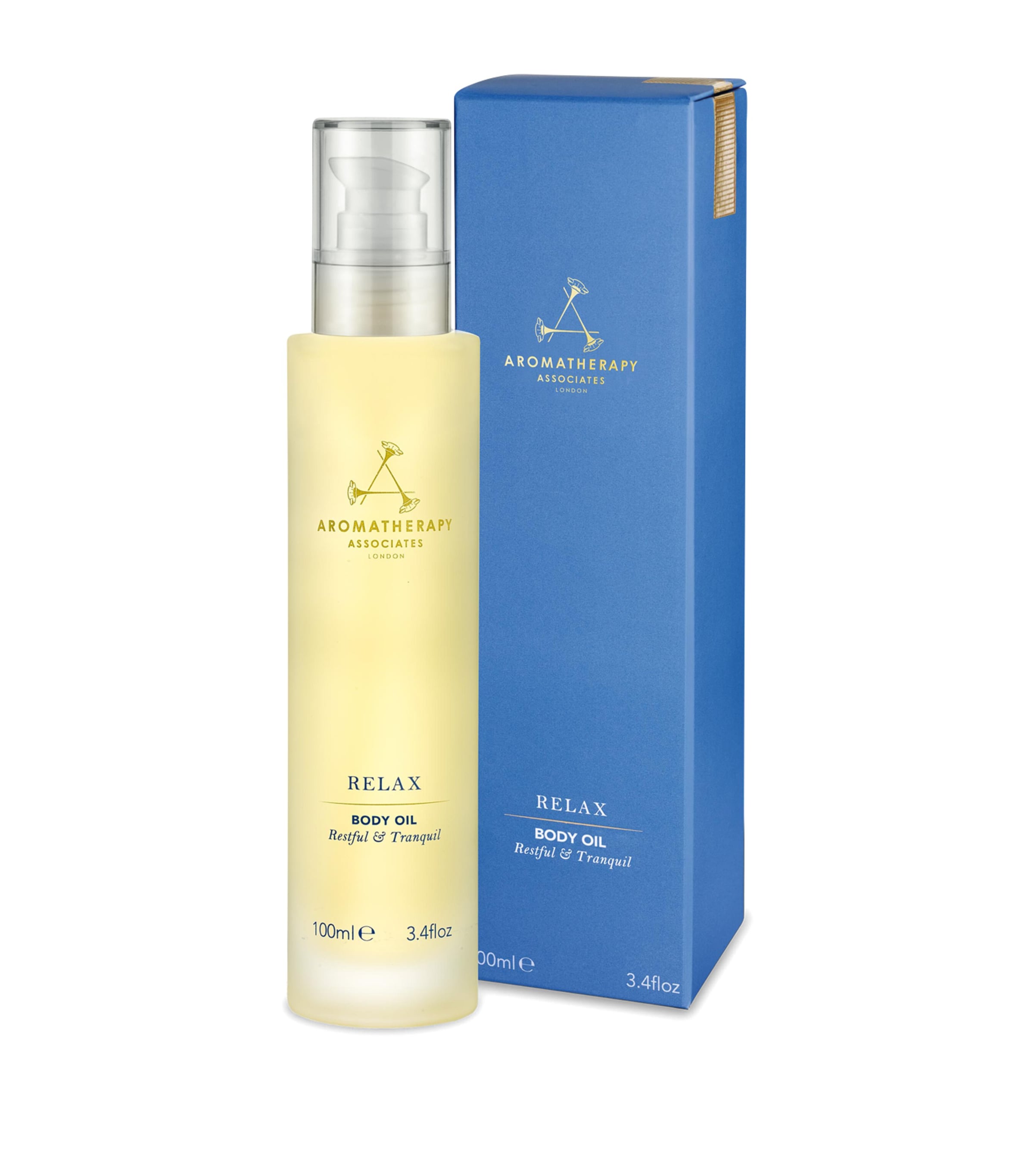 Aromatherapy Associates Relax Body Oil In White