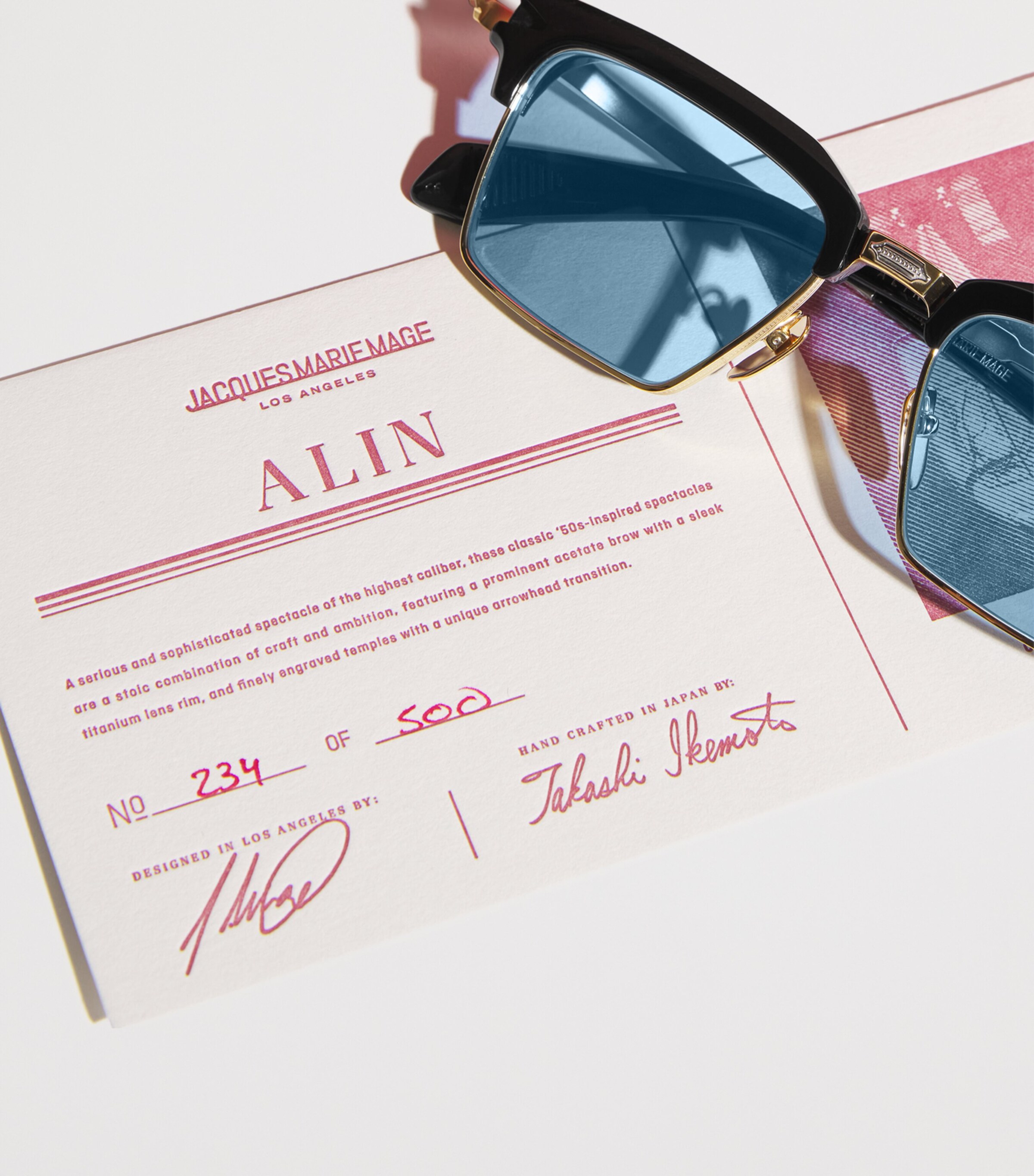 Jacques Marie Mage Titanium Alin Sunglasses Black Image 5
