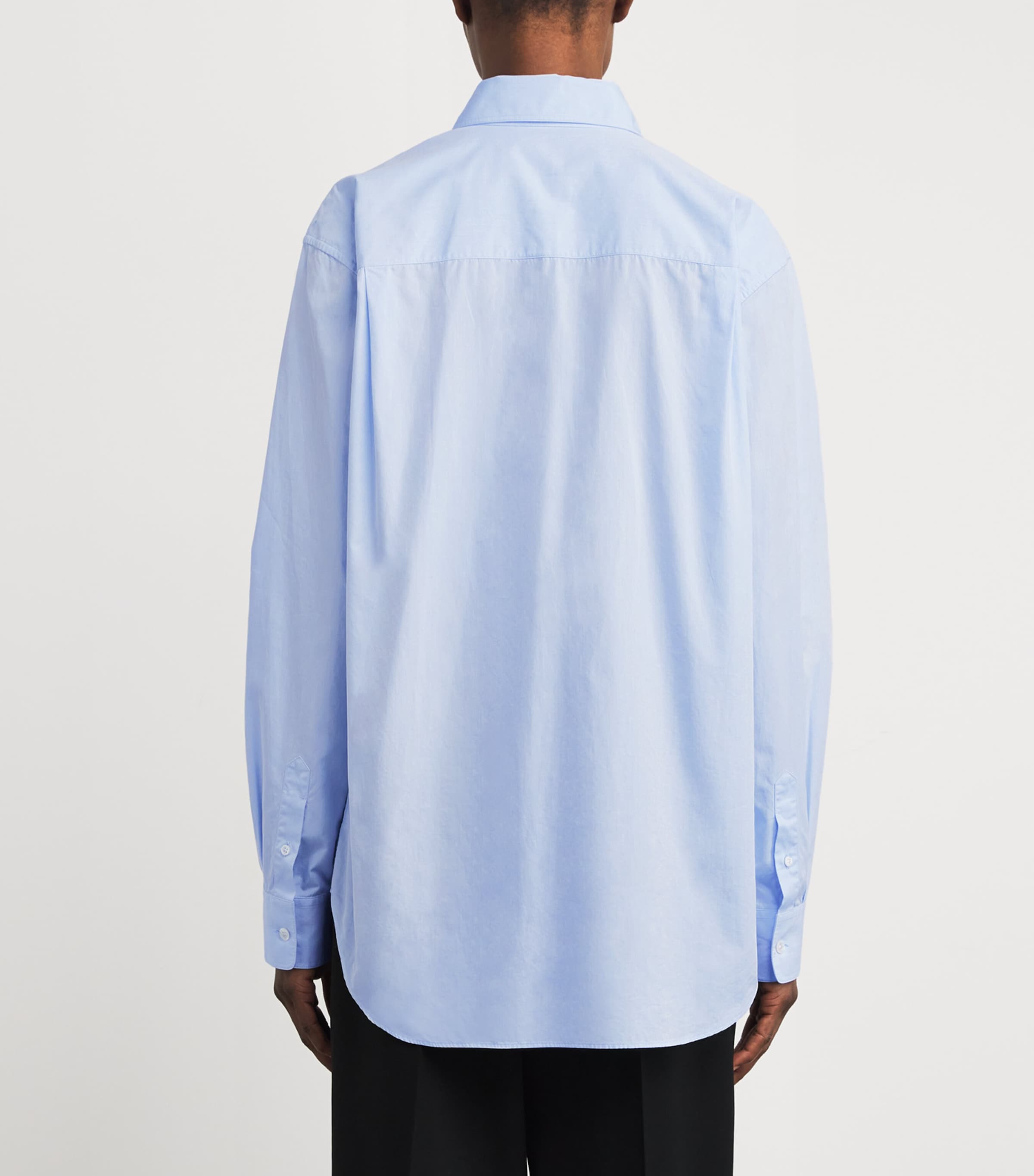 Gavina Cotton Shirt LIGHT SKY BLUE Image 4