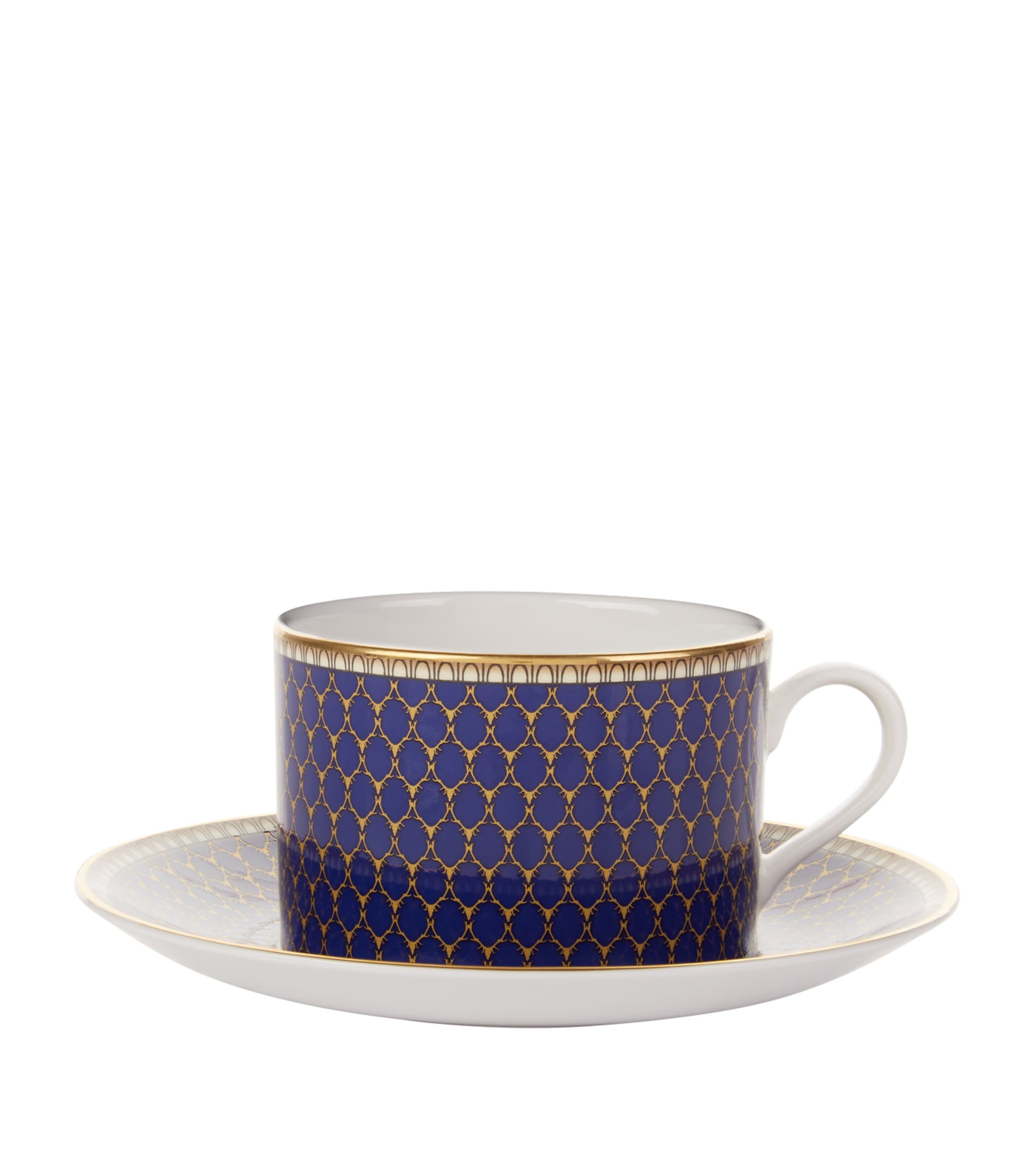 Antler Trellis Teacup And Saucer MIDNIGHT Image 3