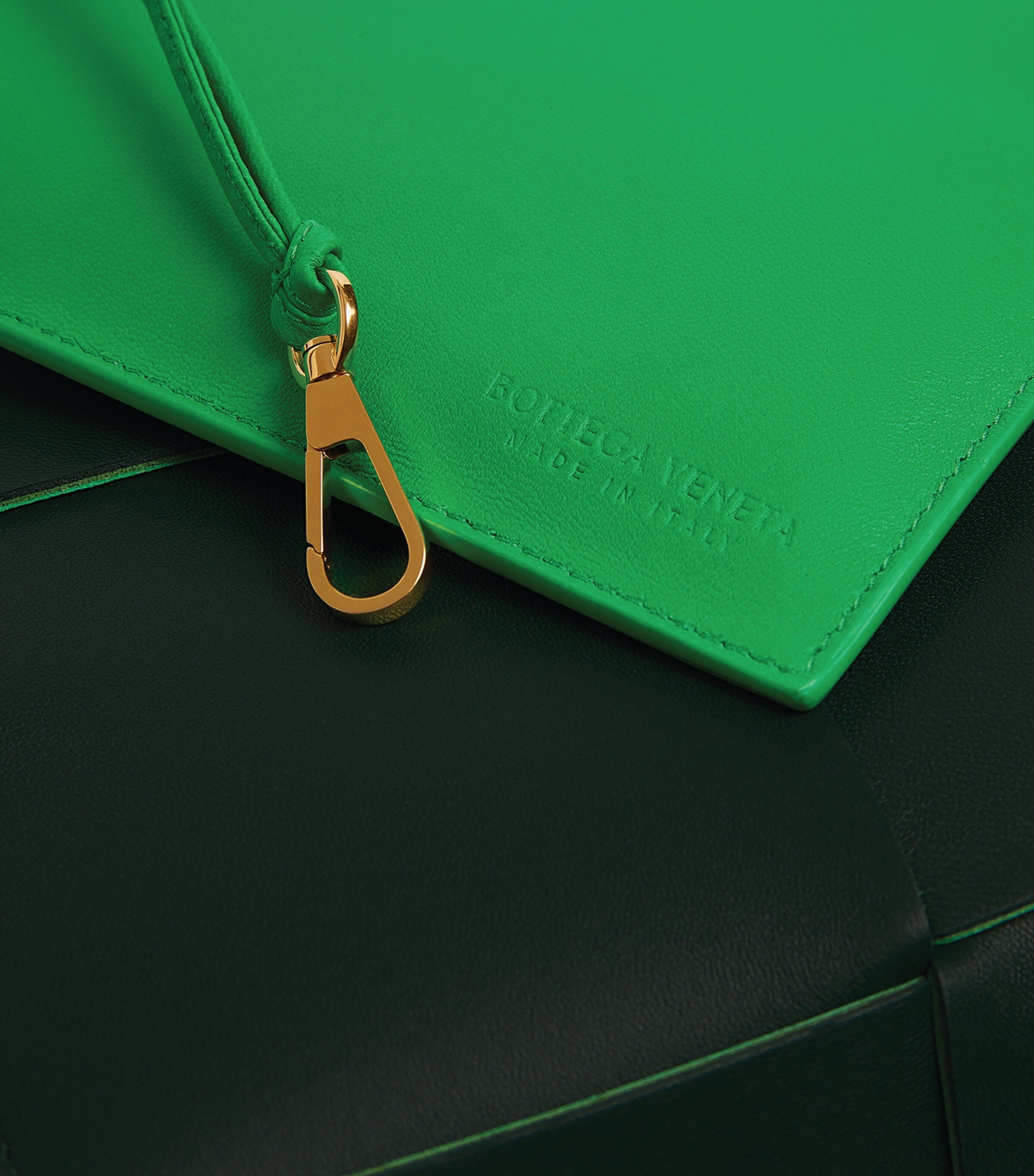 Bottega Veneta Green Leather Arco Tote Bag | Harrods US