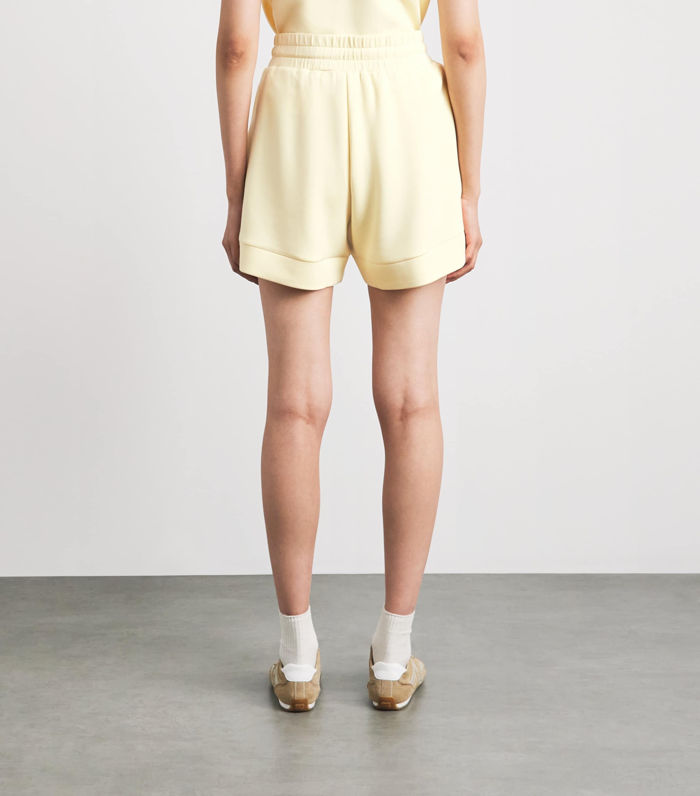 Varley Womens High-Rise Atrium Shorts Anise Flower Image 5