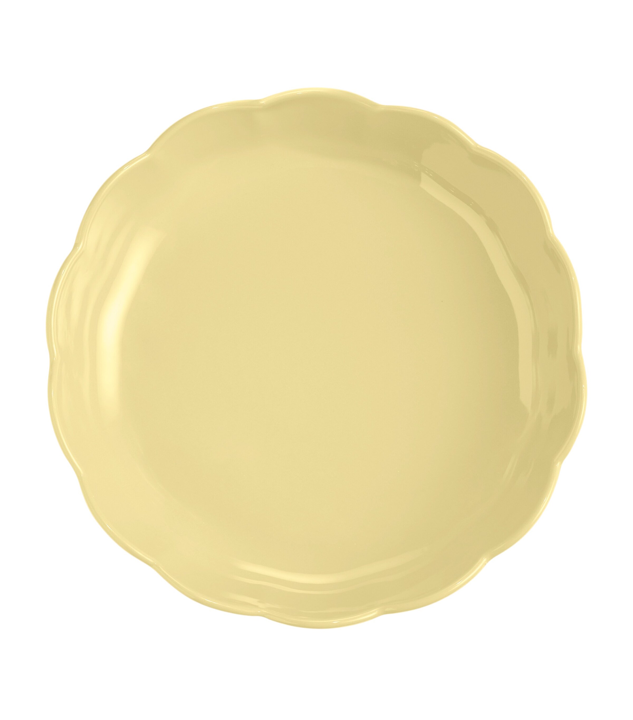 Emile Henry Ceramic Madeleine Round Dish (27cm) Vanilla Image 3