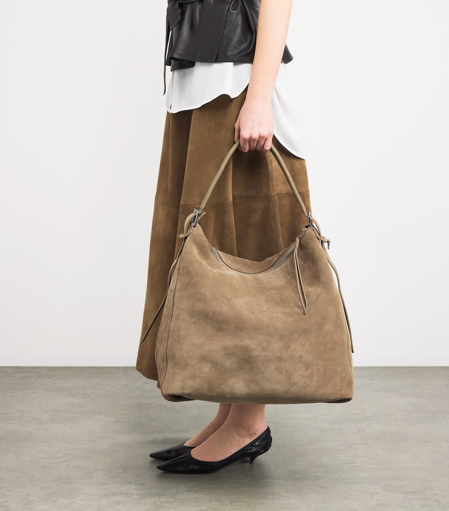 Lemaire Suede Shoulder Bag Image 5