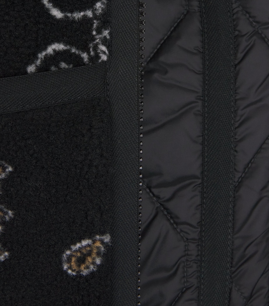 Moncler Mens Padded Reversible Paisley Gilet Image 7