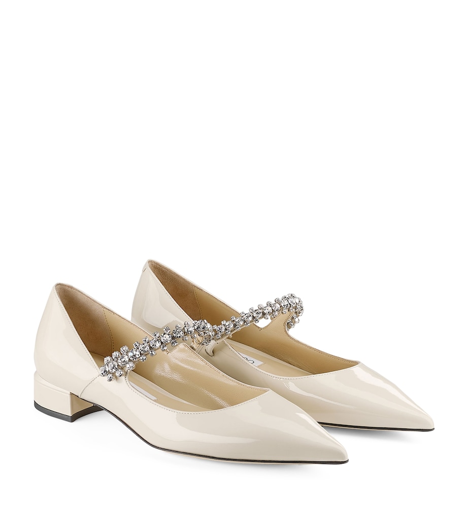 Bing 25 Patent Leather Ballet Flats LINEN Image 4