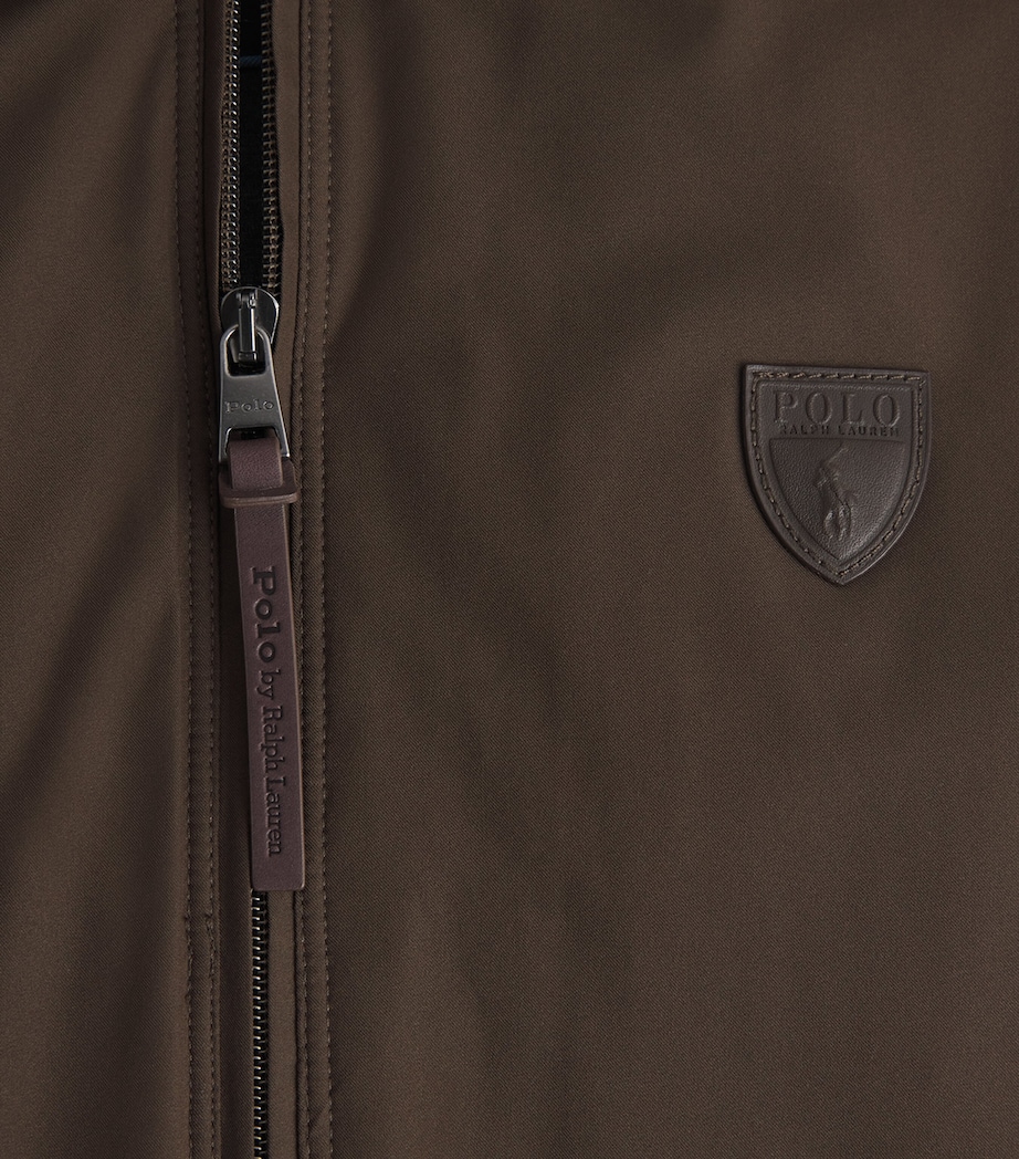 Gabardine Logo Gilet DARK BEECH Image 5