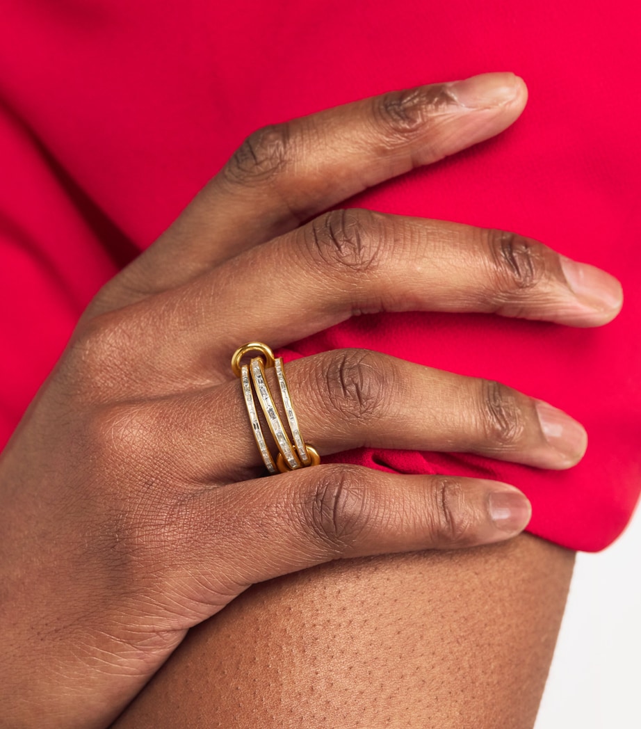 Yellow Gold and Diamond Seraph Ring YELLOW GOLD Image 2