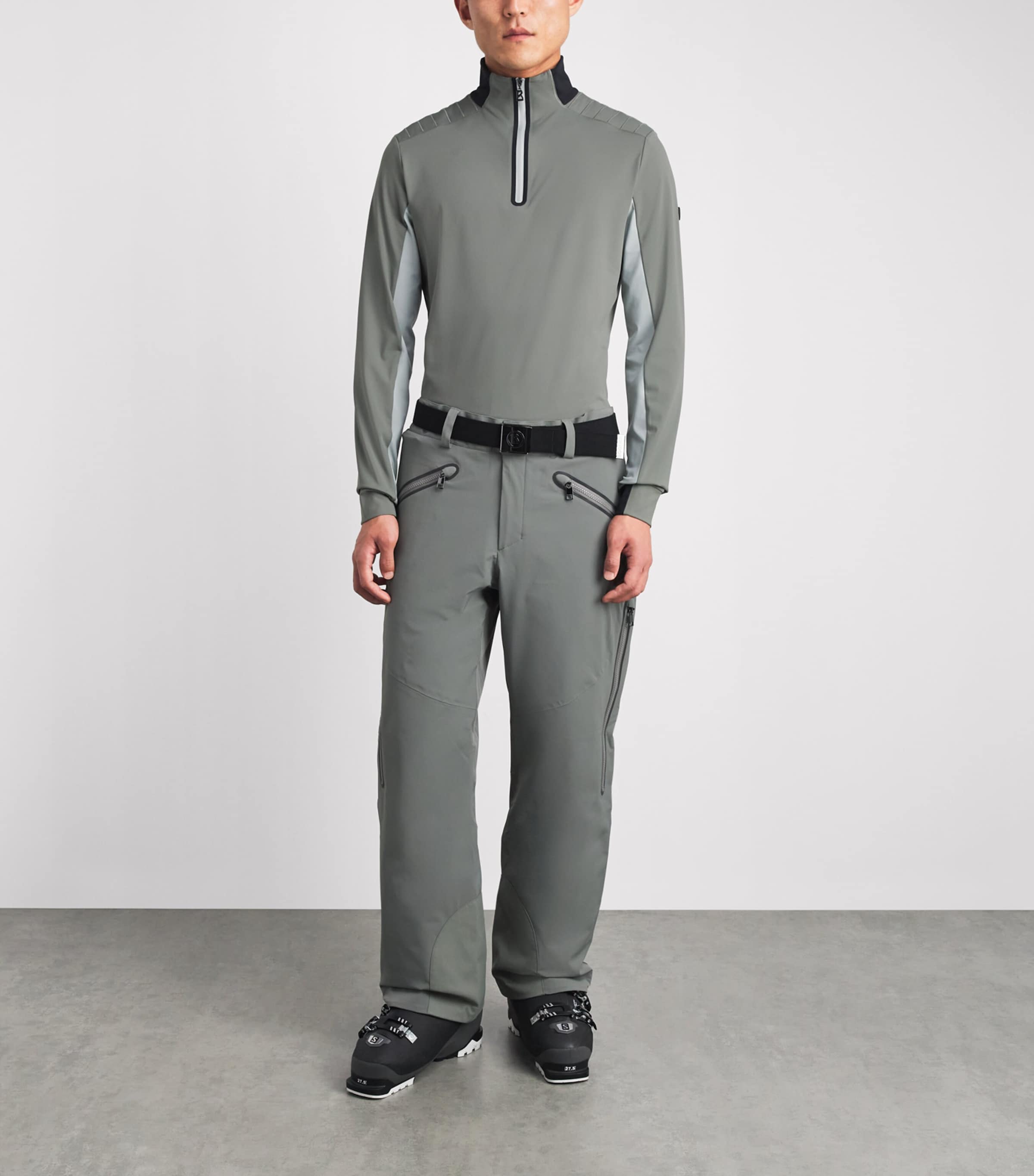 Bogner Green Quarter-Zip Tarion Base Layer | Harrods AU