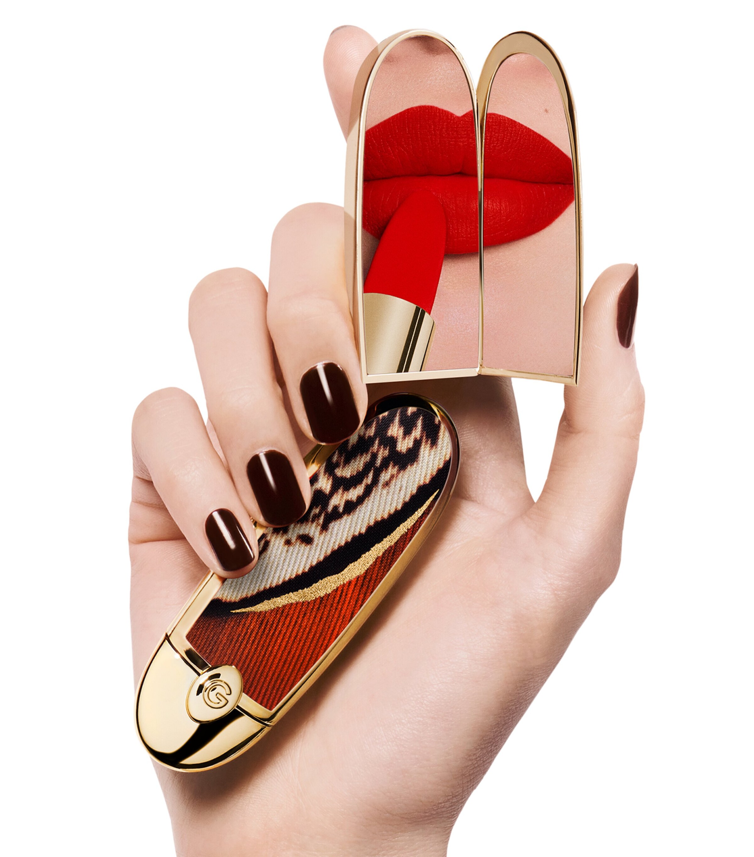 Guerlain Songbird Rouge G Lipstick Case Image 4