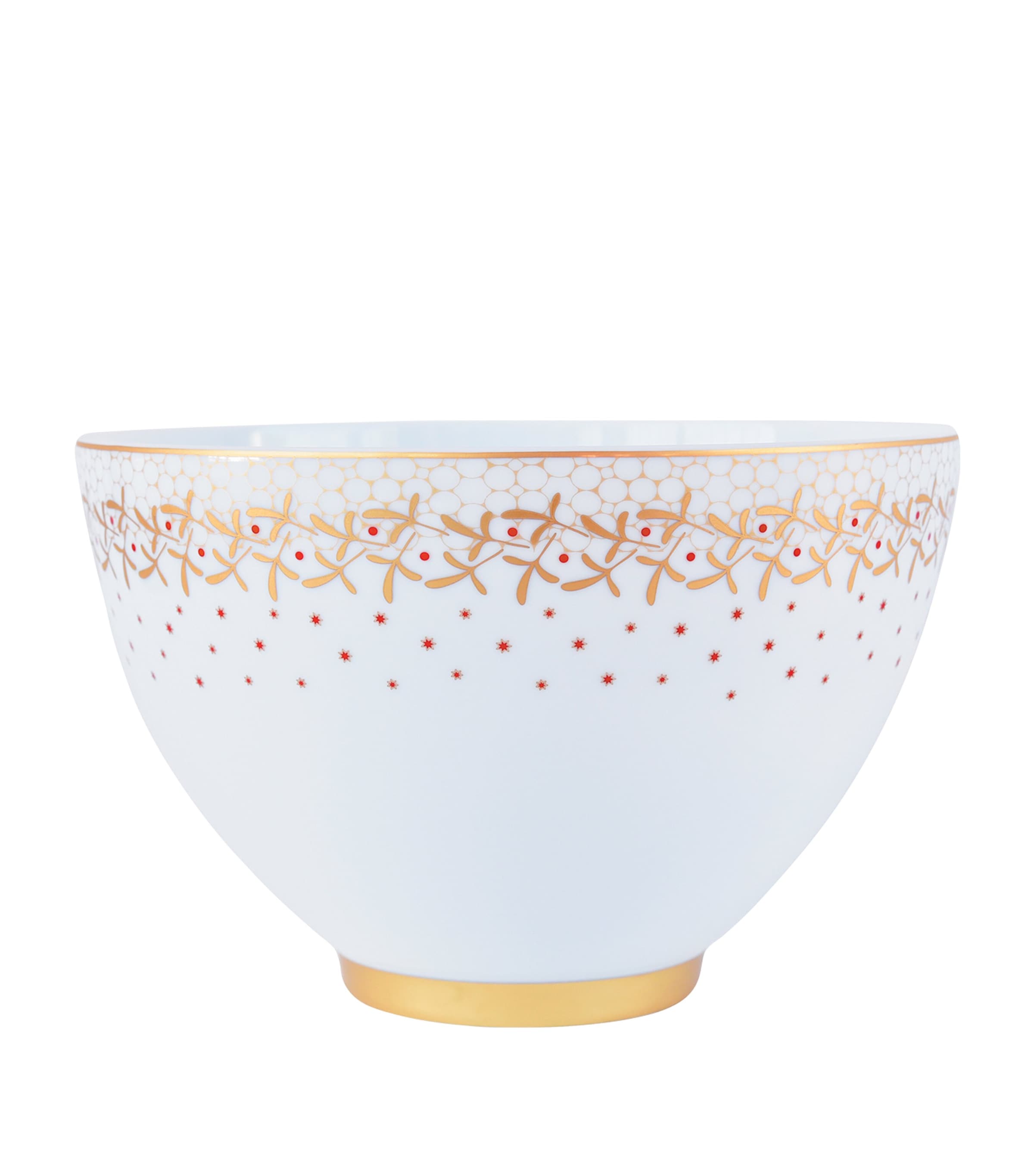 Bernardaud Noël Deep Salad Bowl (27cm) | Christmas | Tableware | Dinnerware | Dining | Serveware | Serving Bowls | Designers | Bernardaud
