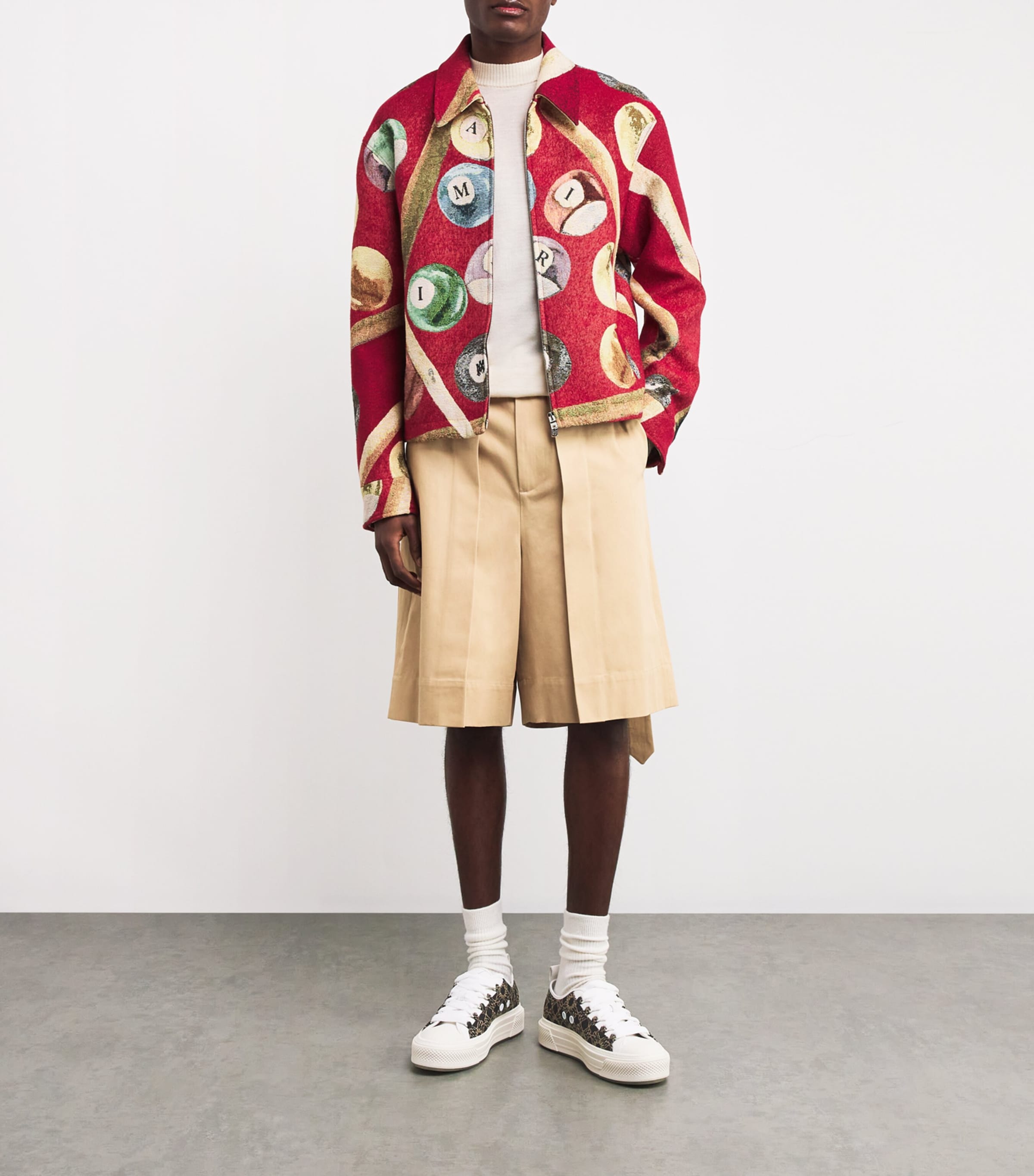 AMIRI MA Quad Jacquard Court Sneakers | Harrods US