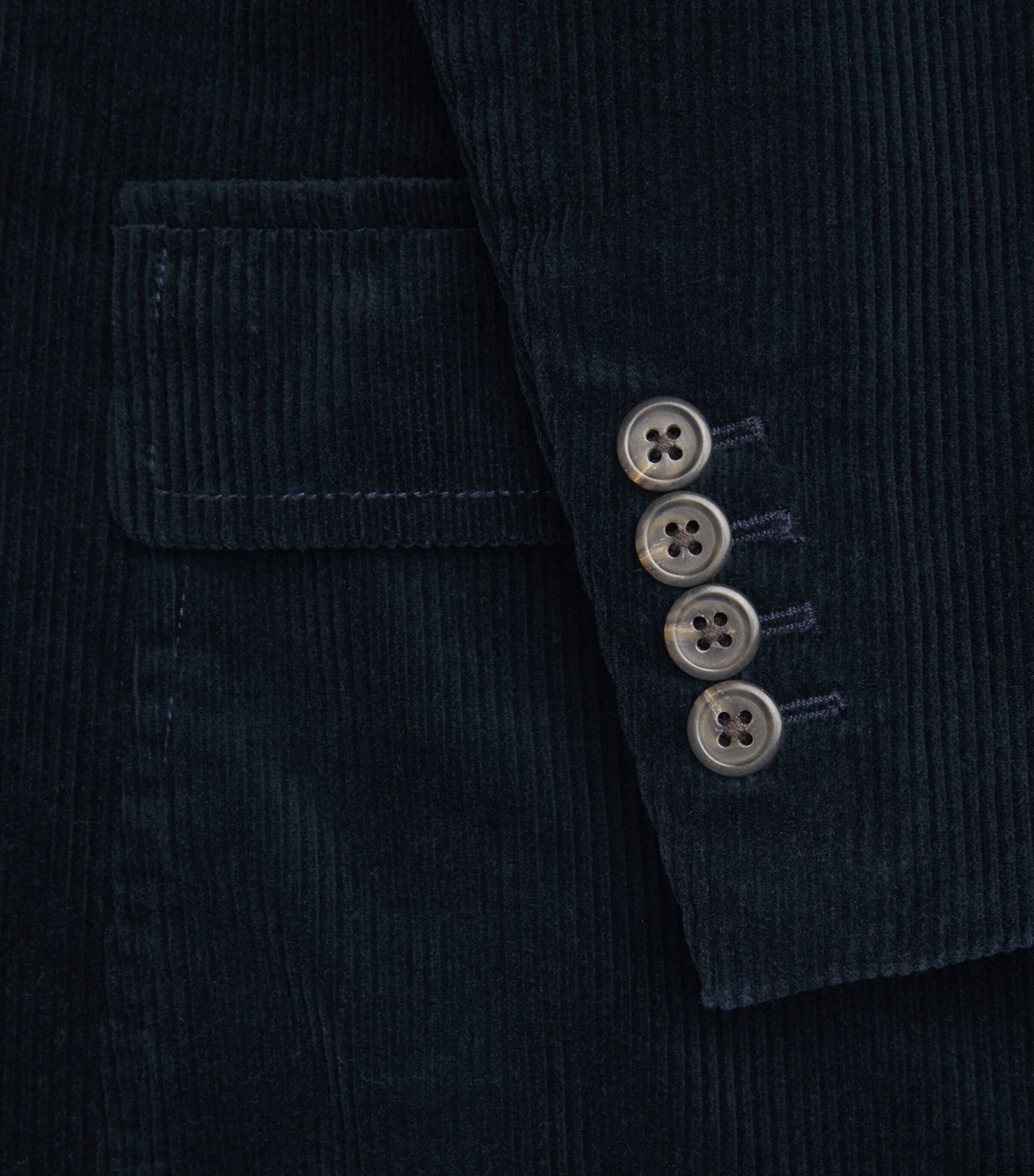 Polo Ralph Lauren Mens Corduroy Single-Breasted Blazer Navy Image 5