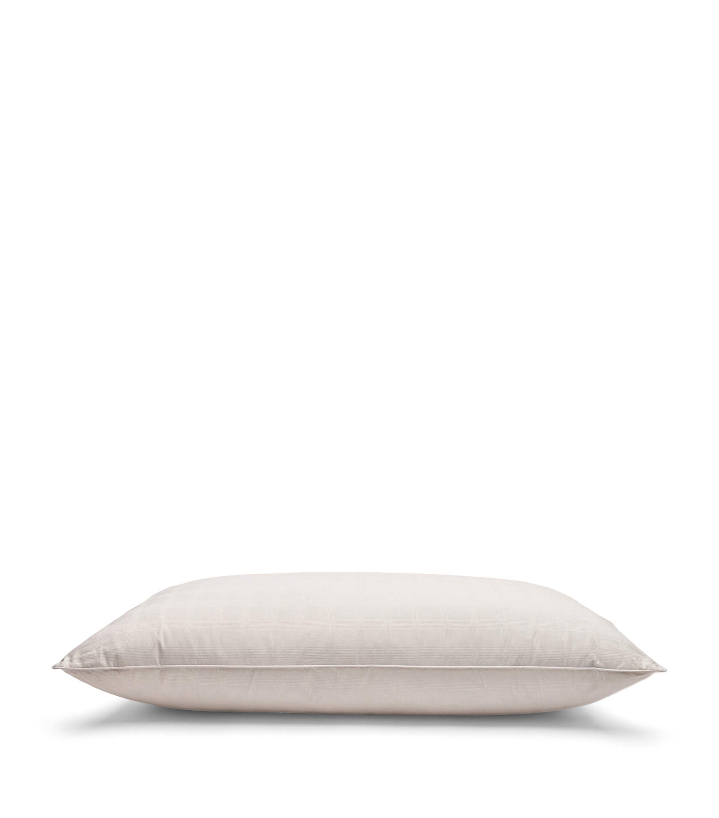 Cotton Down-Filled Pillow (90cm x 50cm) WHITE Image 5
